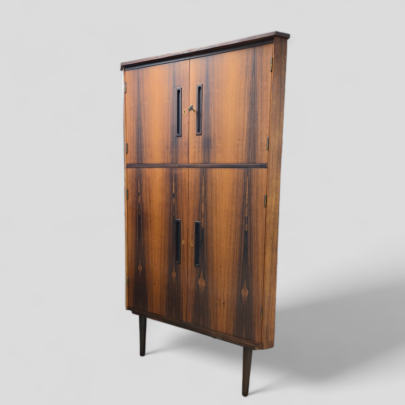 【昭和レトロ】milux guide cabinet キッコーマン Galano Millicent 3 Door Sideboard with Acrylic Mirrors - Kitchen