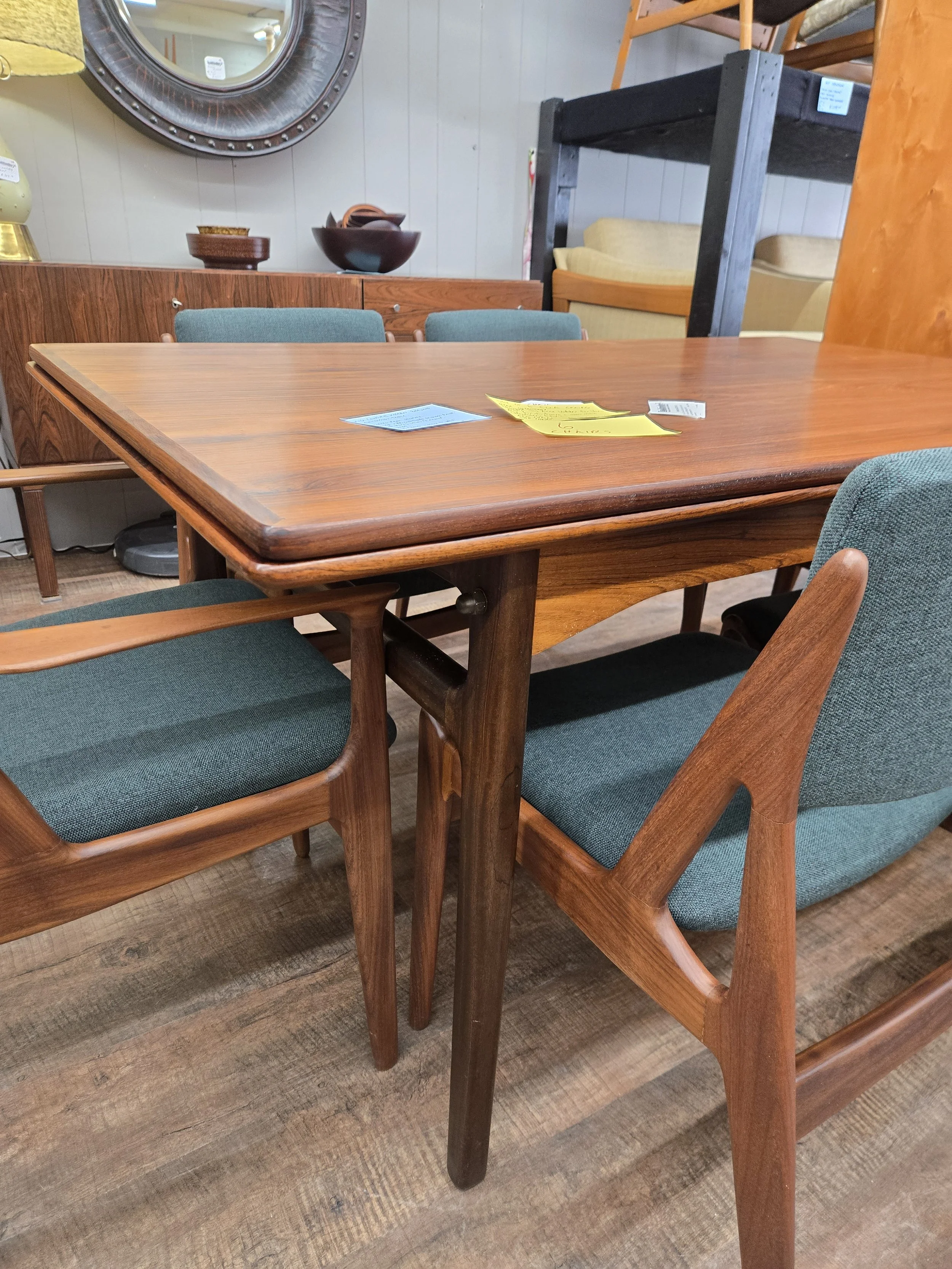 Danish Rosewood Extension Table