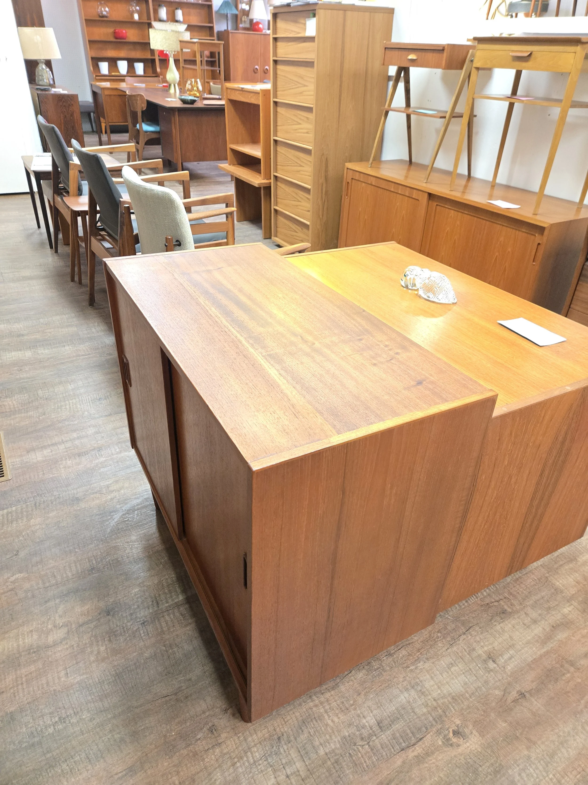 34" Vintage Danish teak buffet