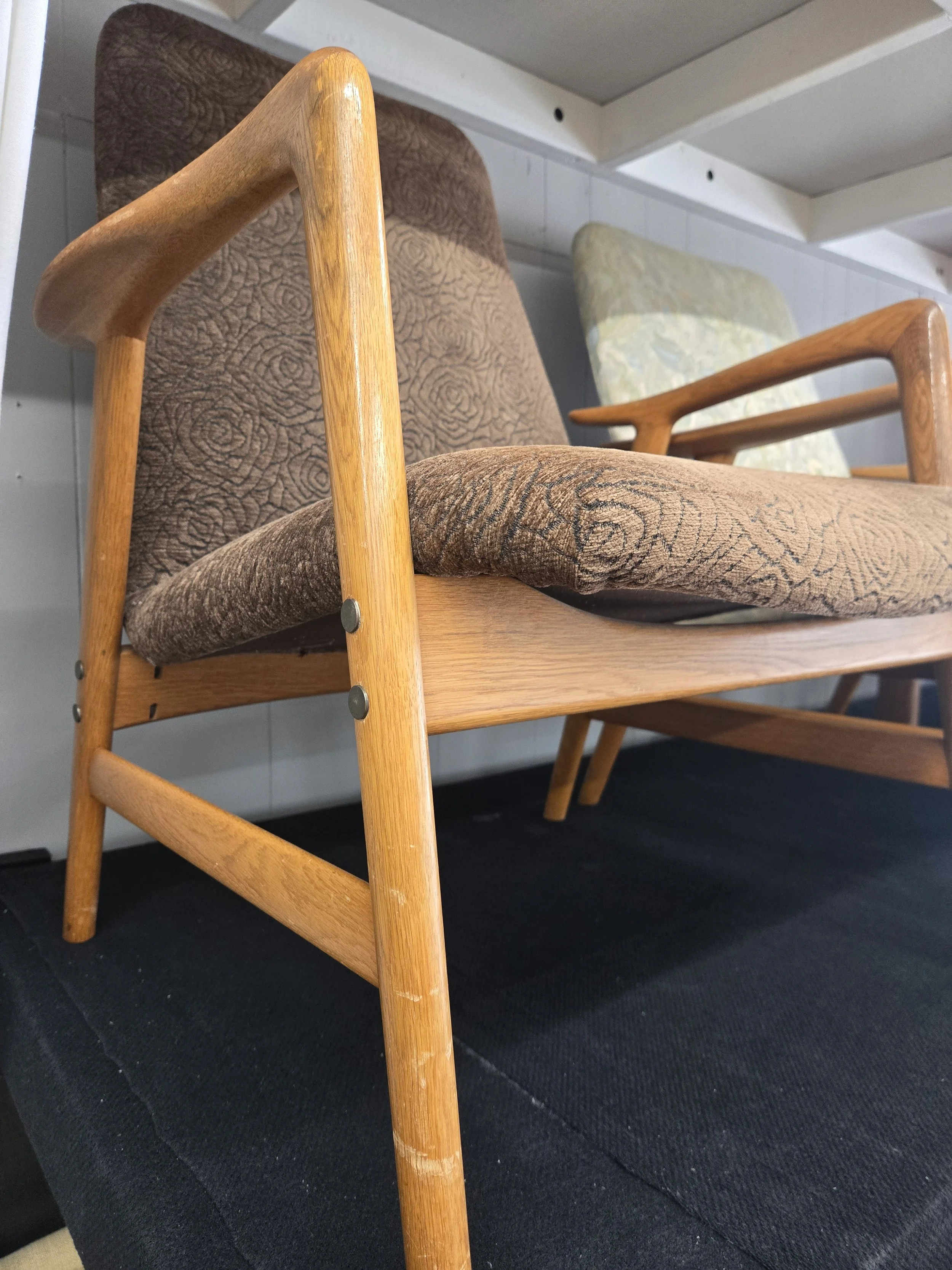 Alf Svensson high back lounge chair