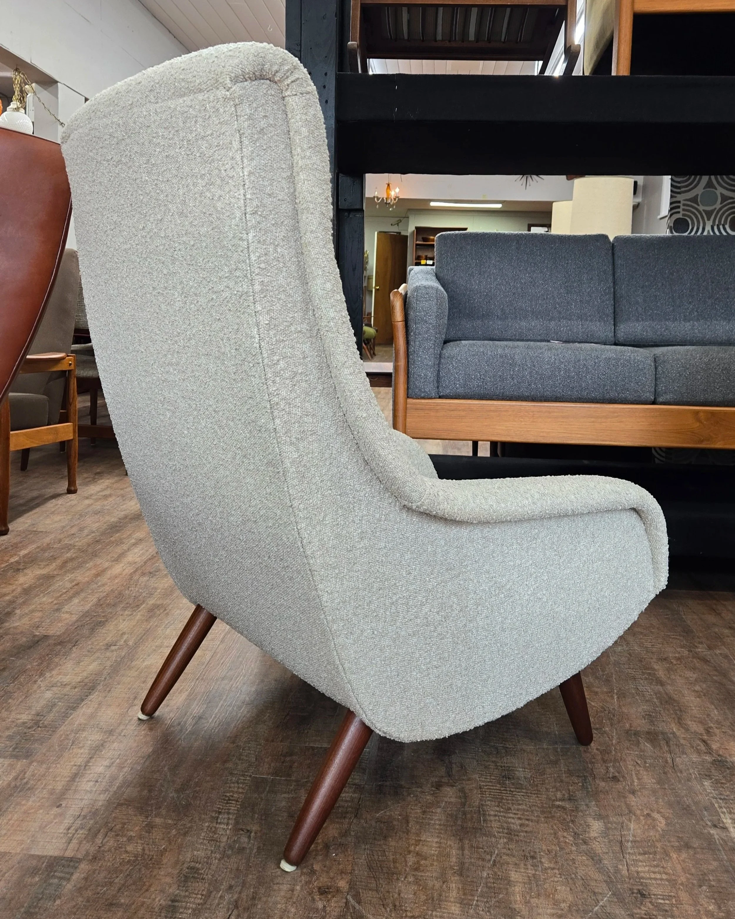 Bengt Ruda Model 90 High Back Easy Chair