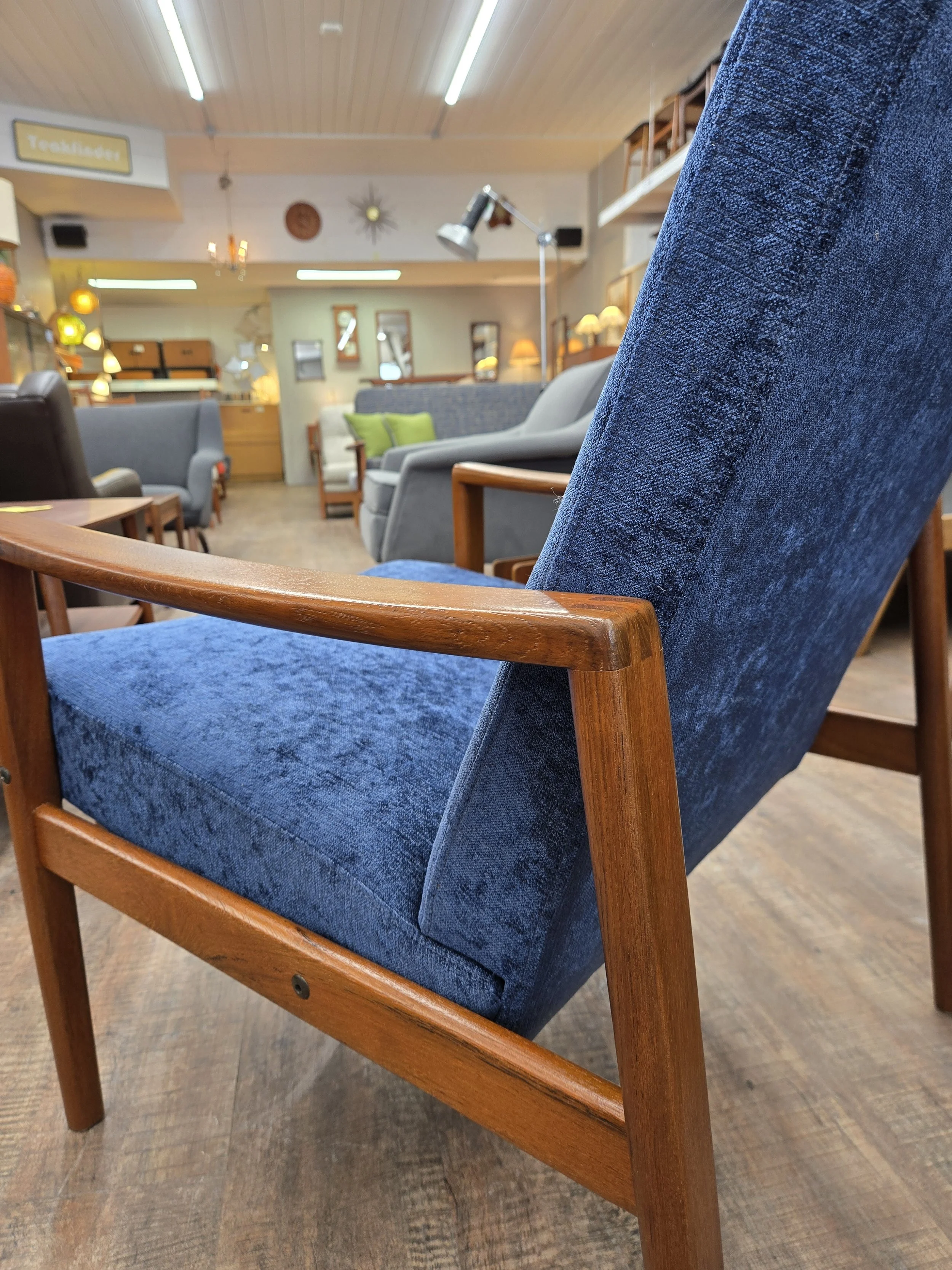 Swedish Teak Armchair by Ulferts