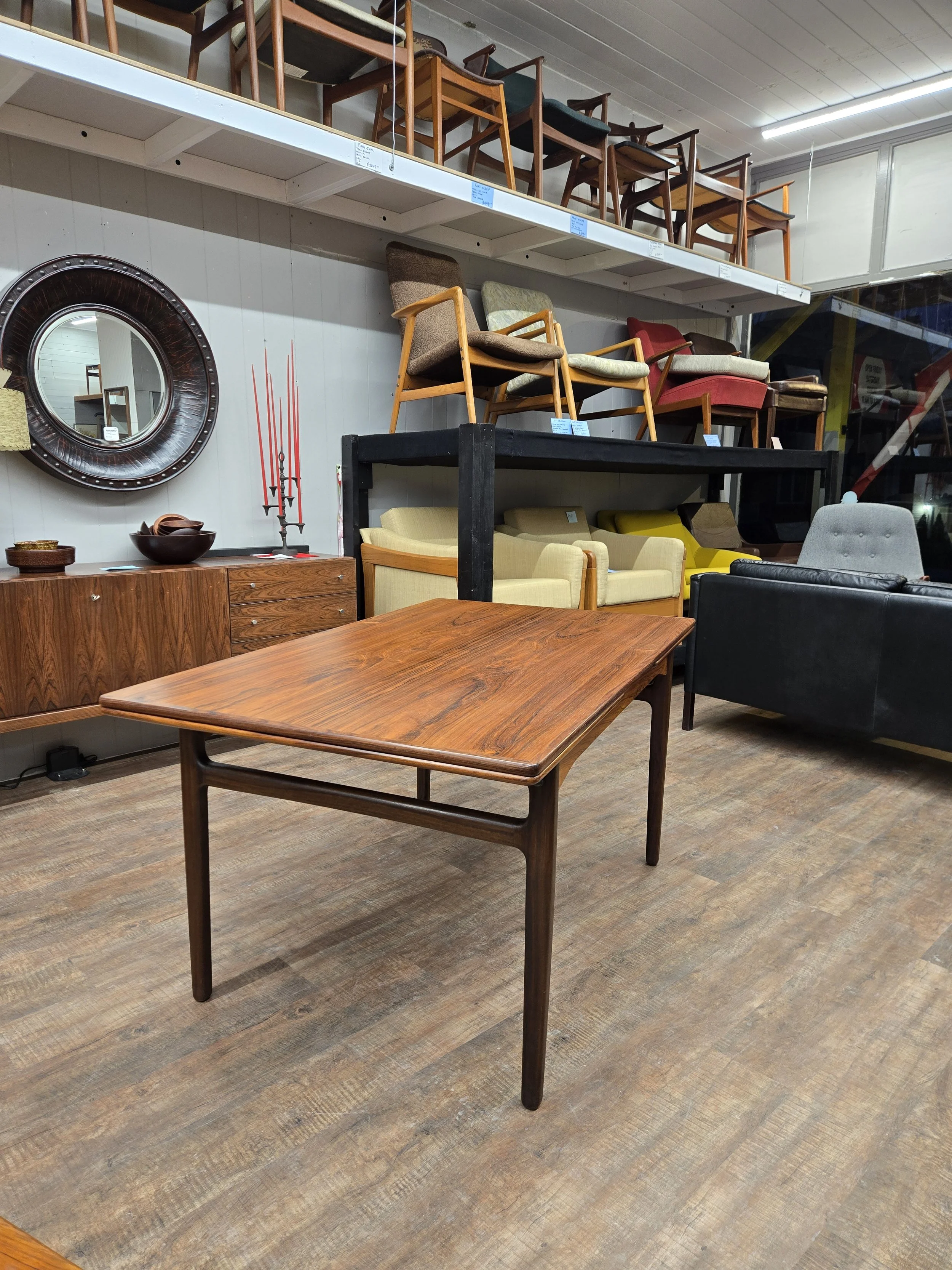 Danish Rosewood Extension Table