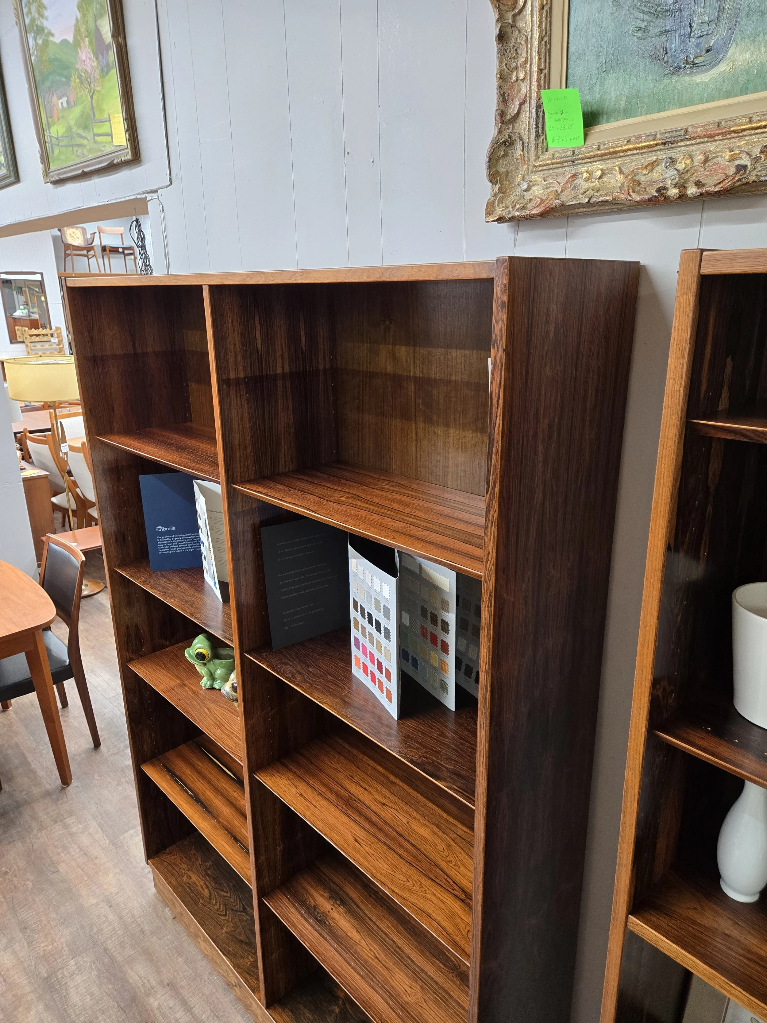 Brazilian rosewood Double bookcase by Carlo Jensen