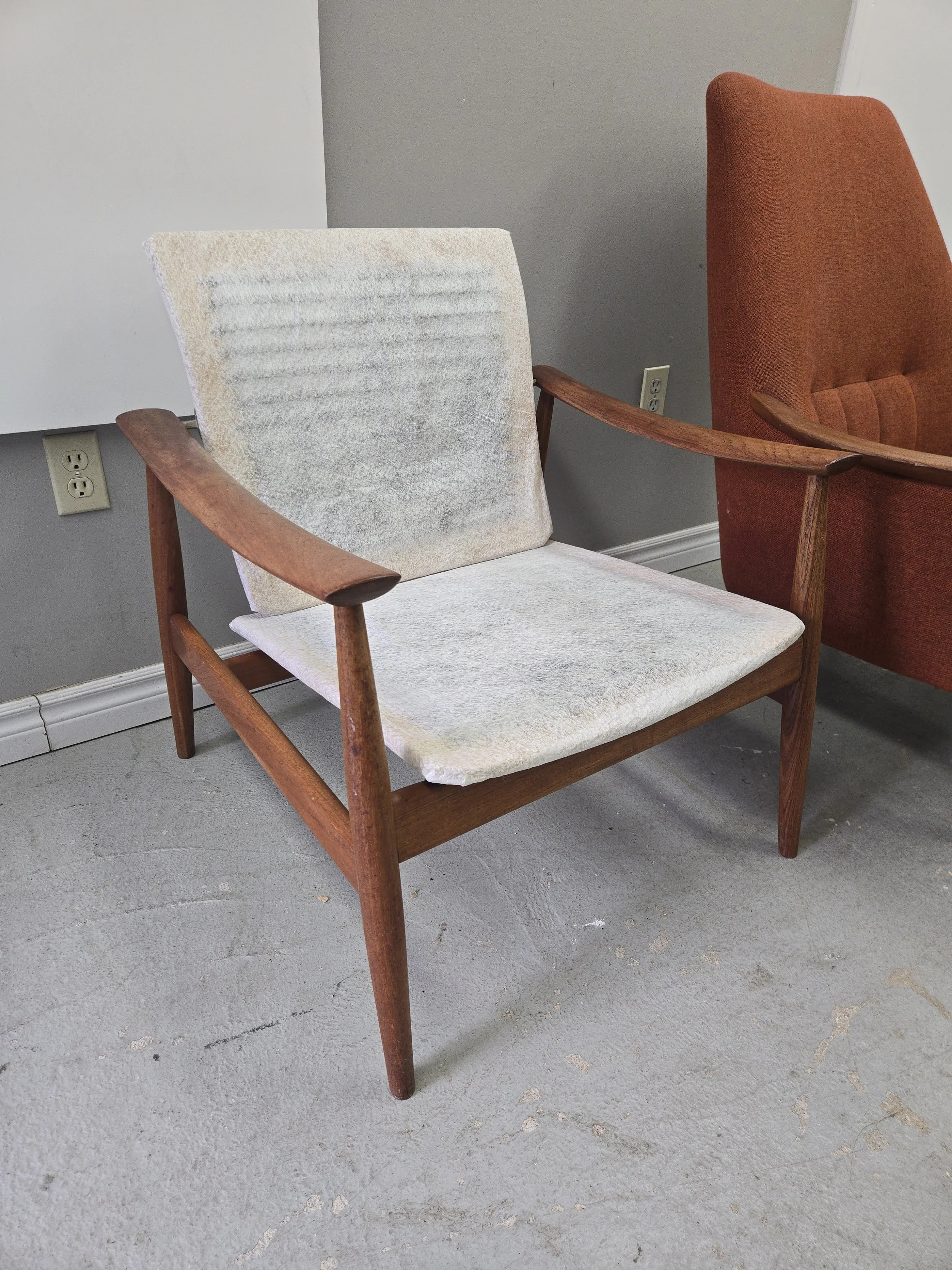 Vintage Model 138 Finn Juhl Teak Armchair - Restored Mid-Century