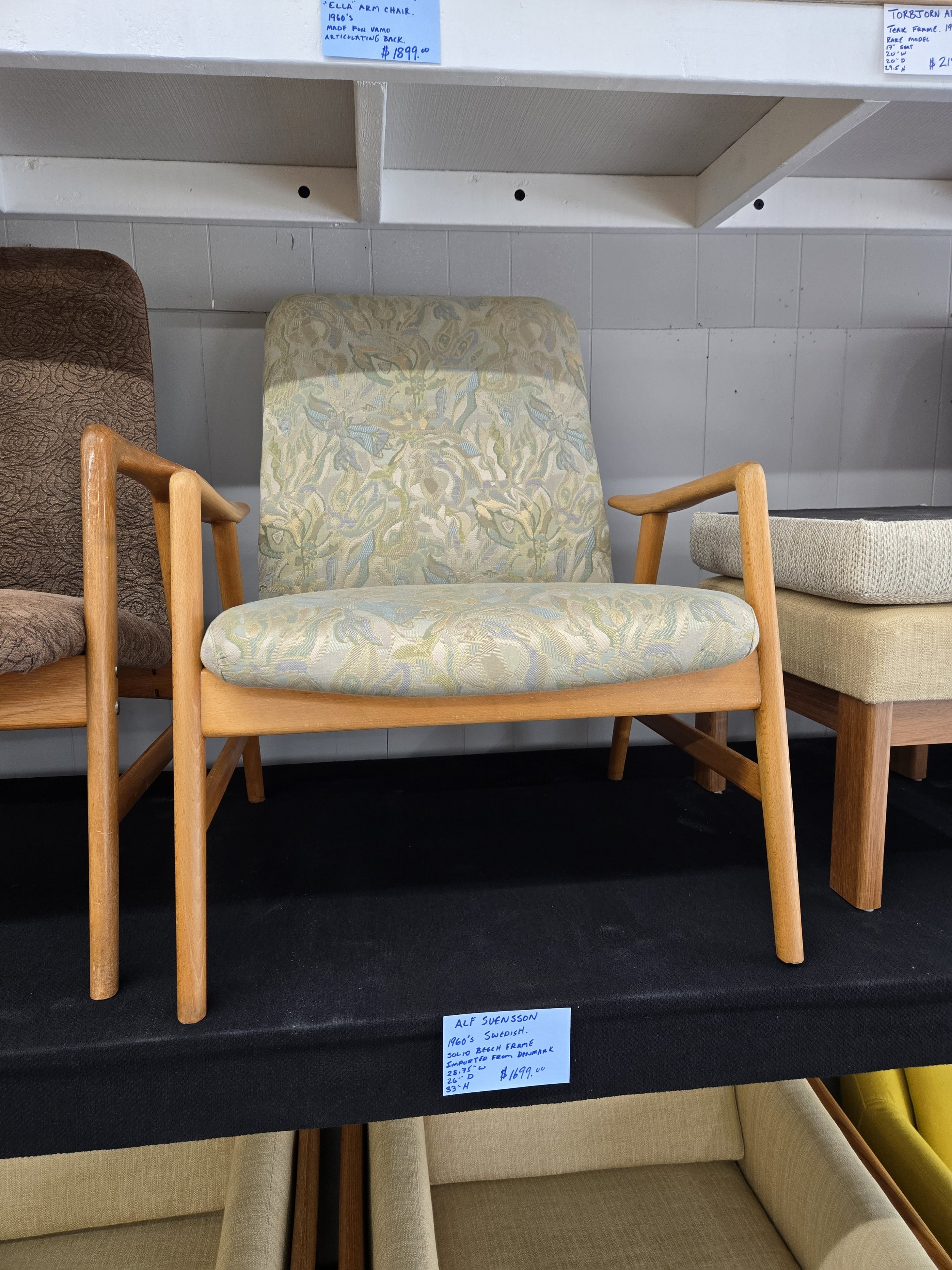 Swedish Beech Lounge Chair