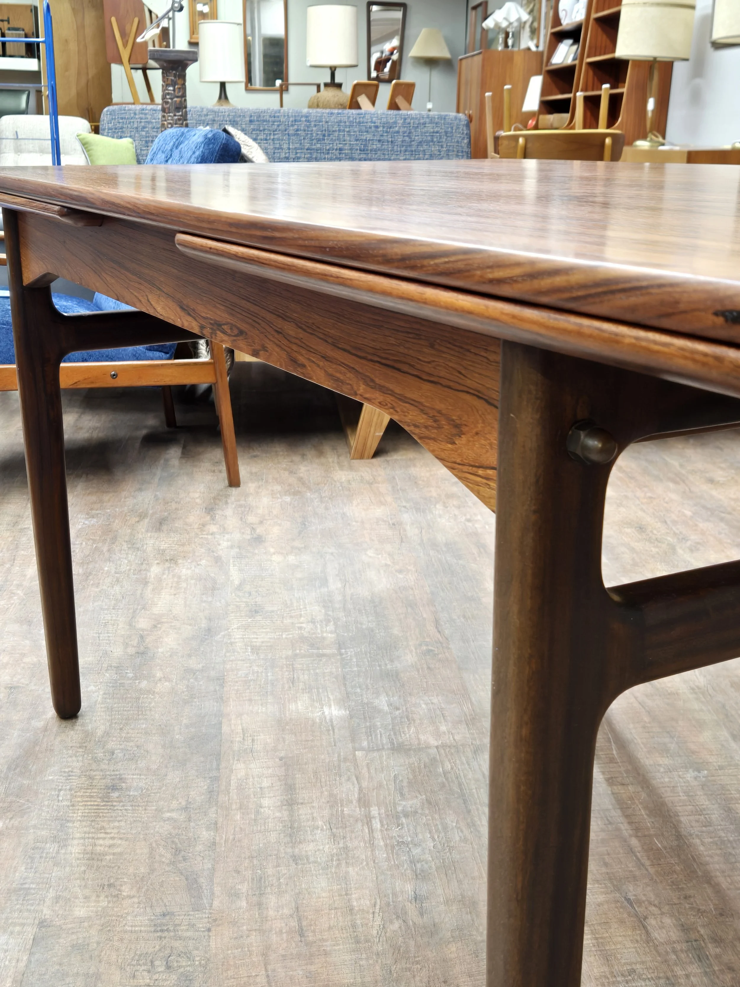 Danish Rosewood Extension Table