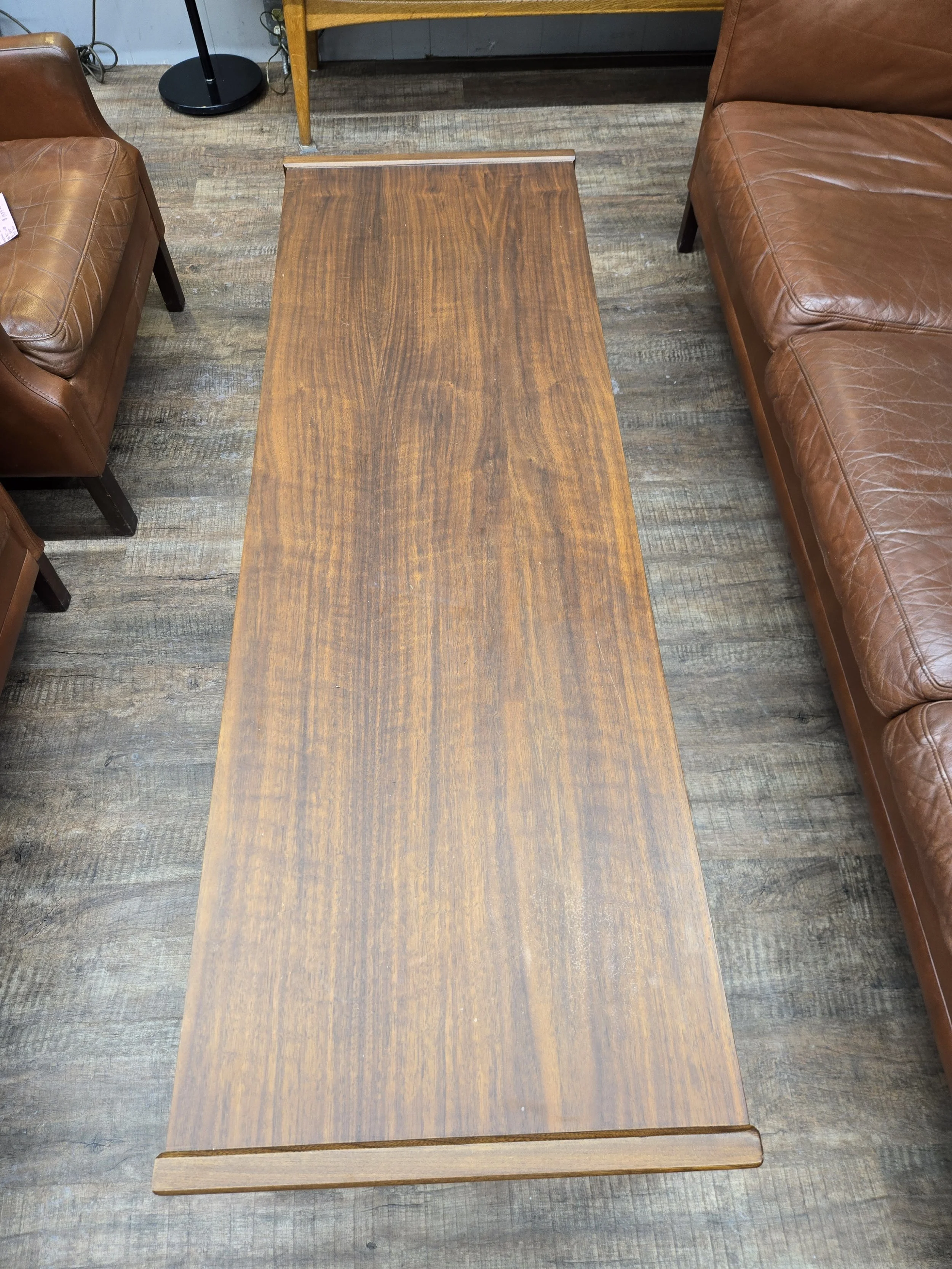 Vintage walnut coffee table