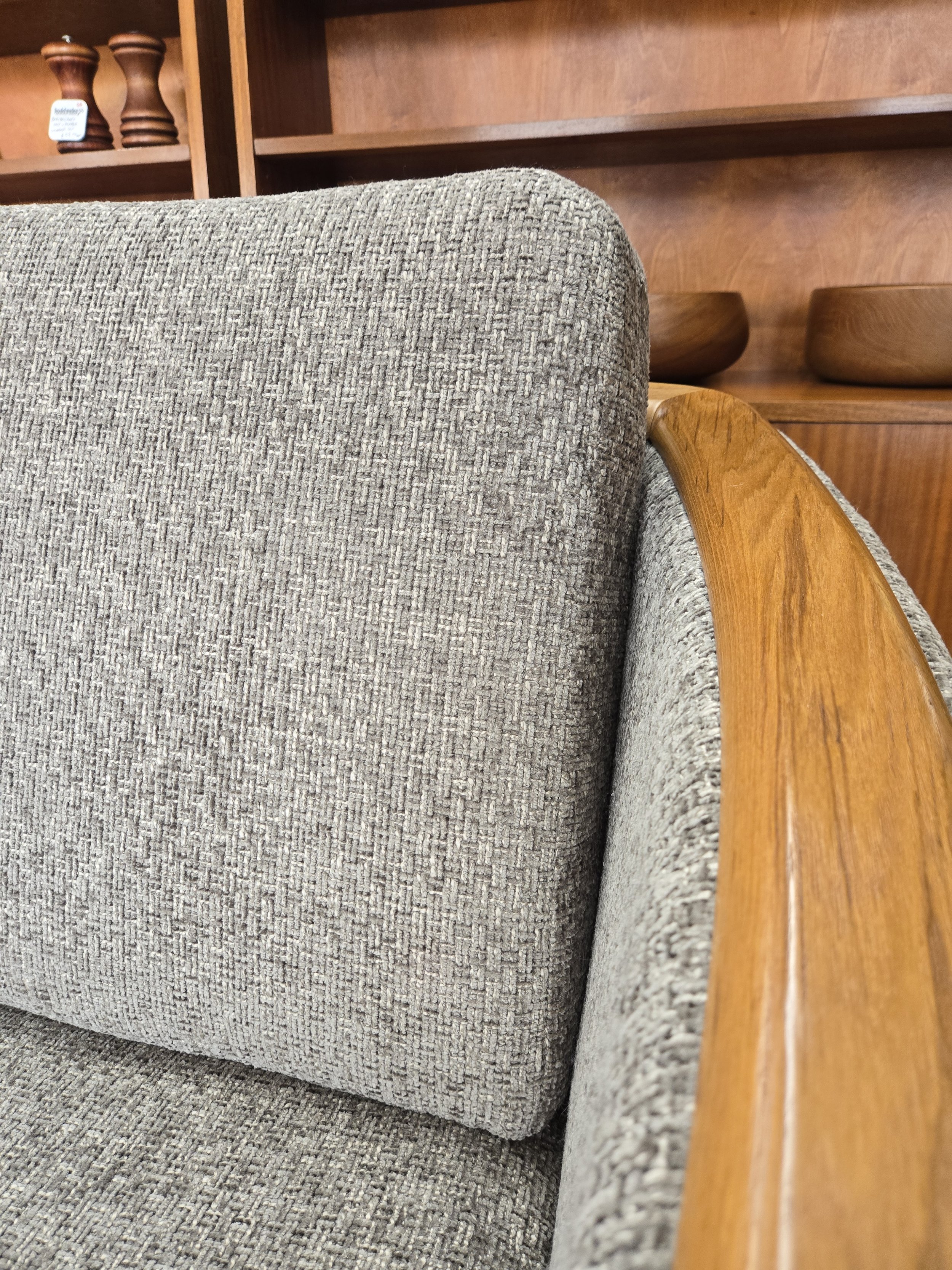 Vintage Teak Loveseat with Eco-Friendly Finish