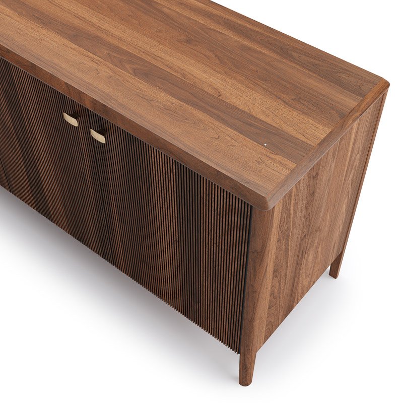 Lily walnut Canadian made Buffet / Media unit