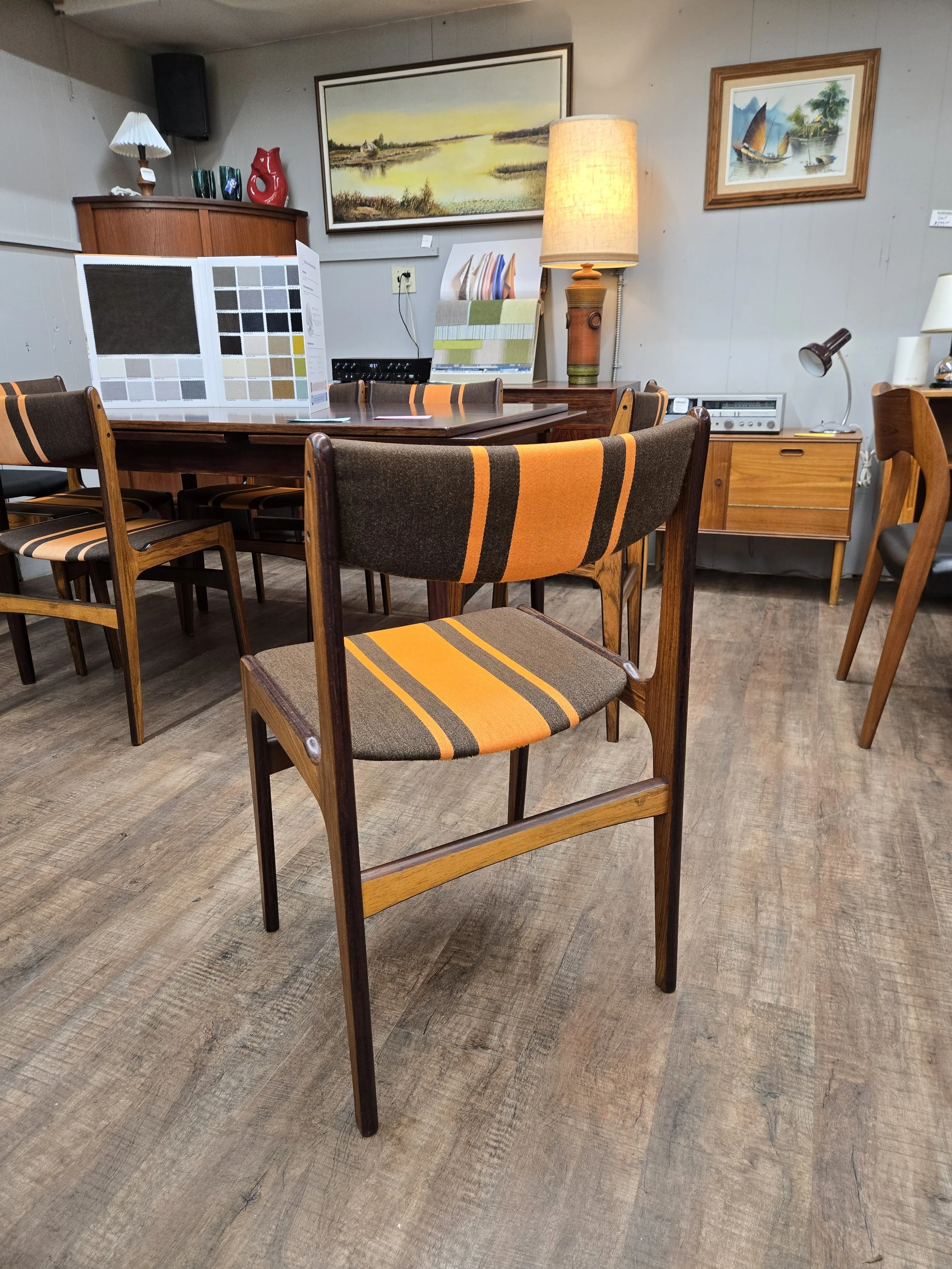 Erik Buch Vintage Rosewood dining chairs