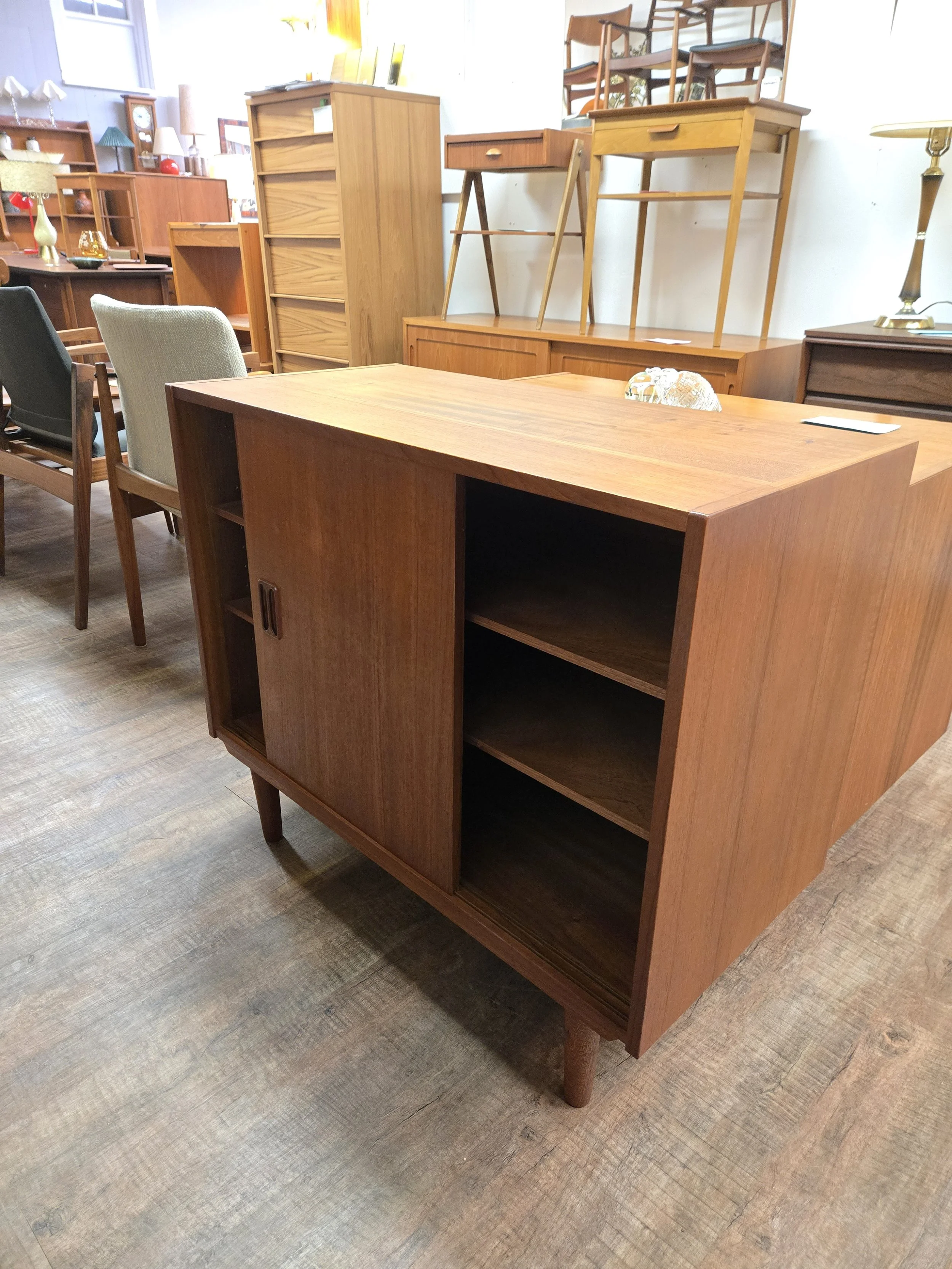 34" Vintage Danish teak buffet