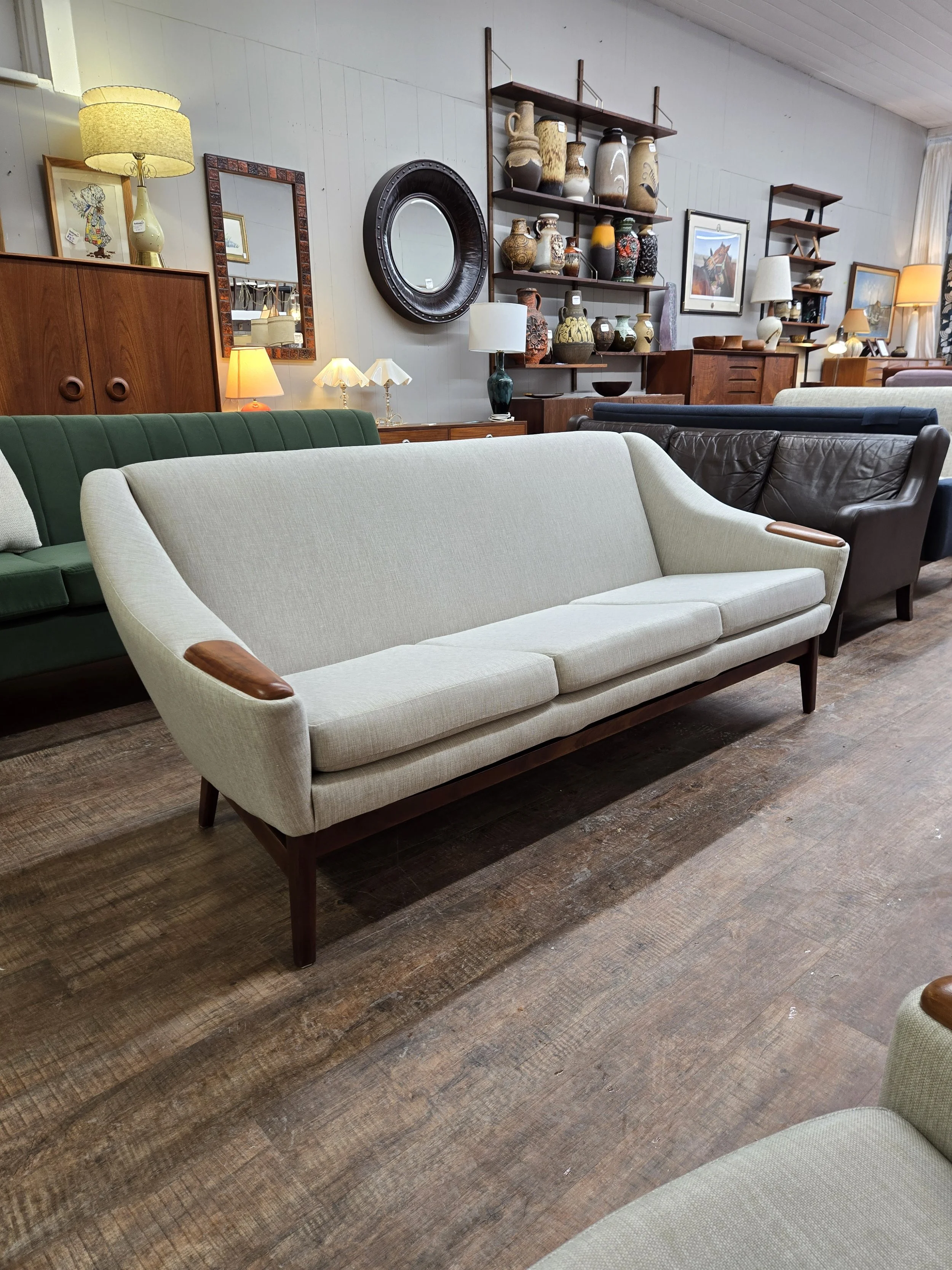 Mid-Century Modern Sofa and Chairs Set