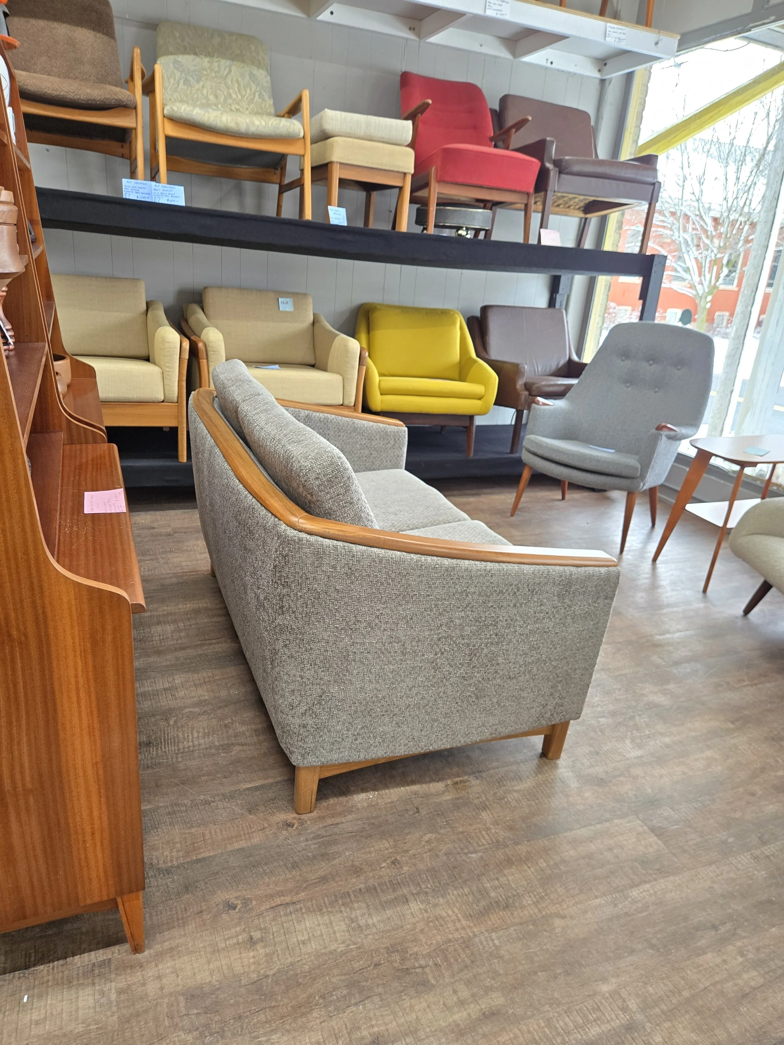 Fully Restored Eco-Friendly Teak Framed Loveseat (Copy)