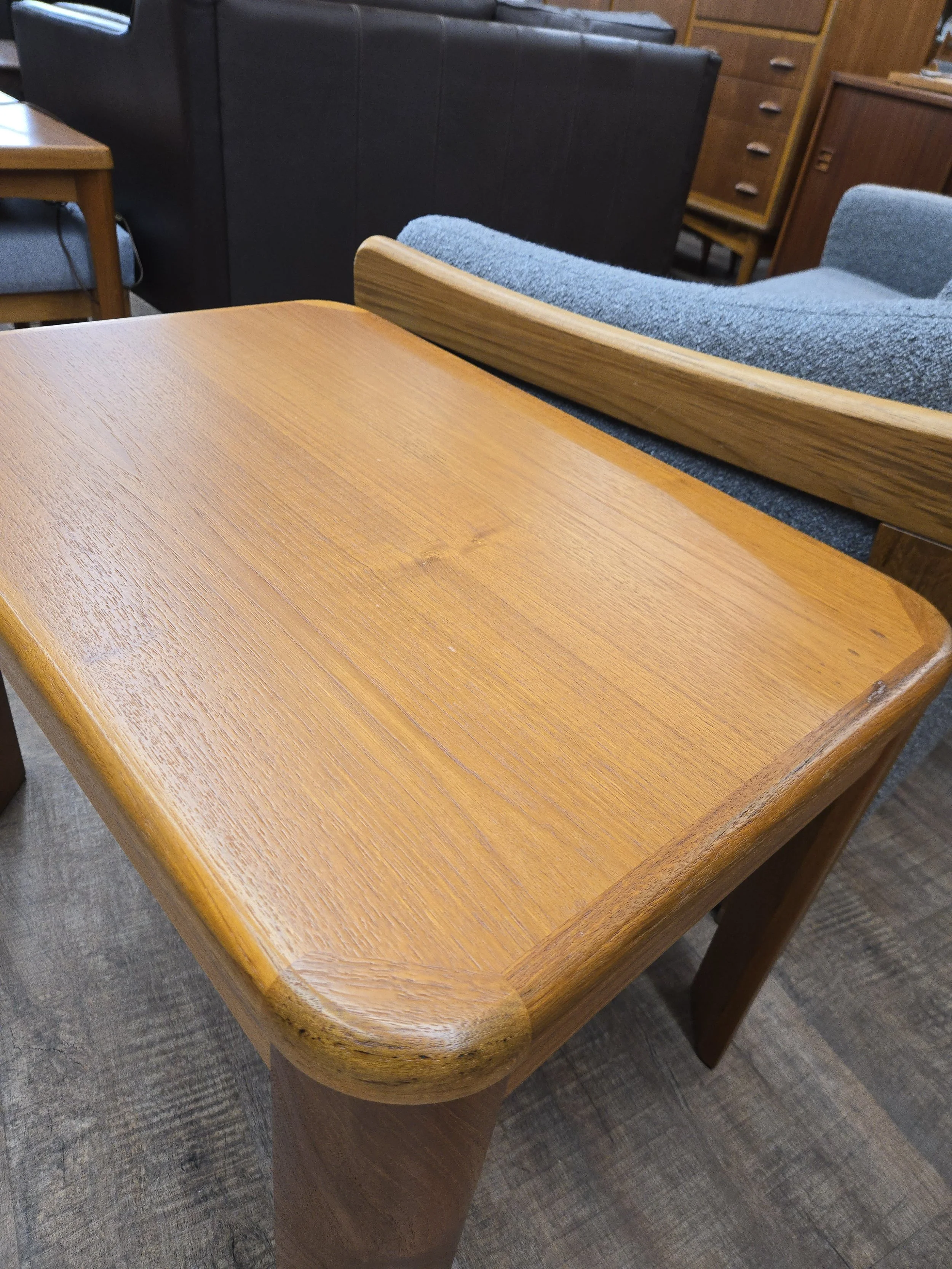 Vintage Teak End Table with Eco Finish