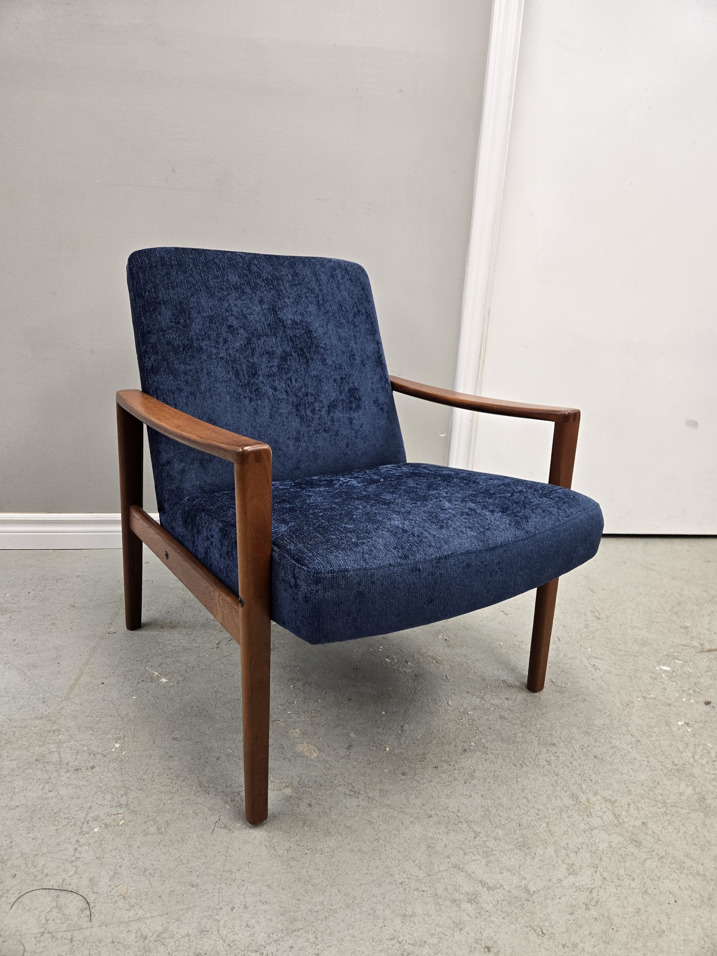 Scandinavian Modern Swedish Teak Armchair by Ulferts