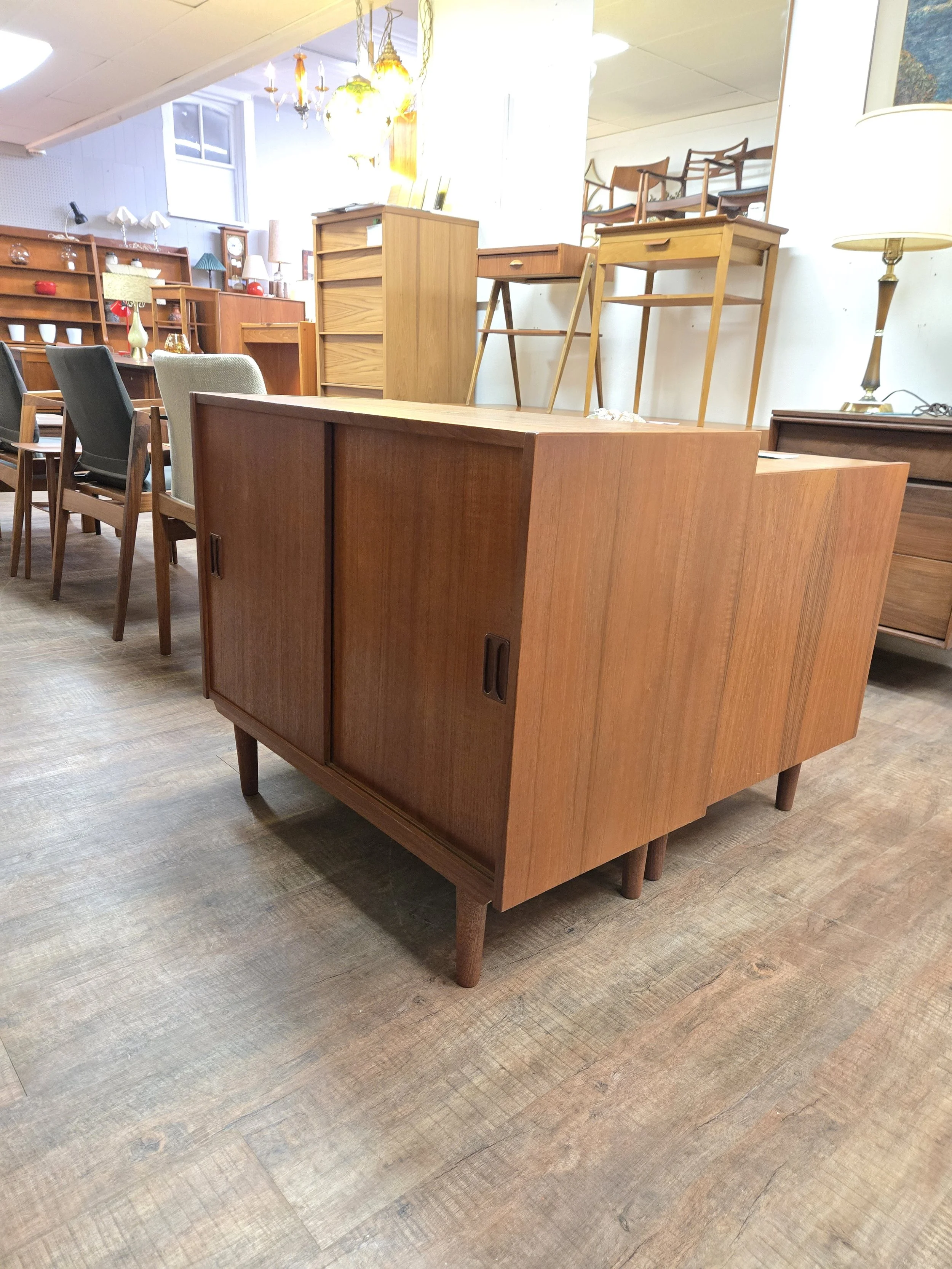 34" Vintage Danish teak buffet