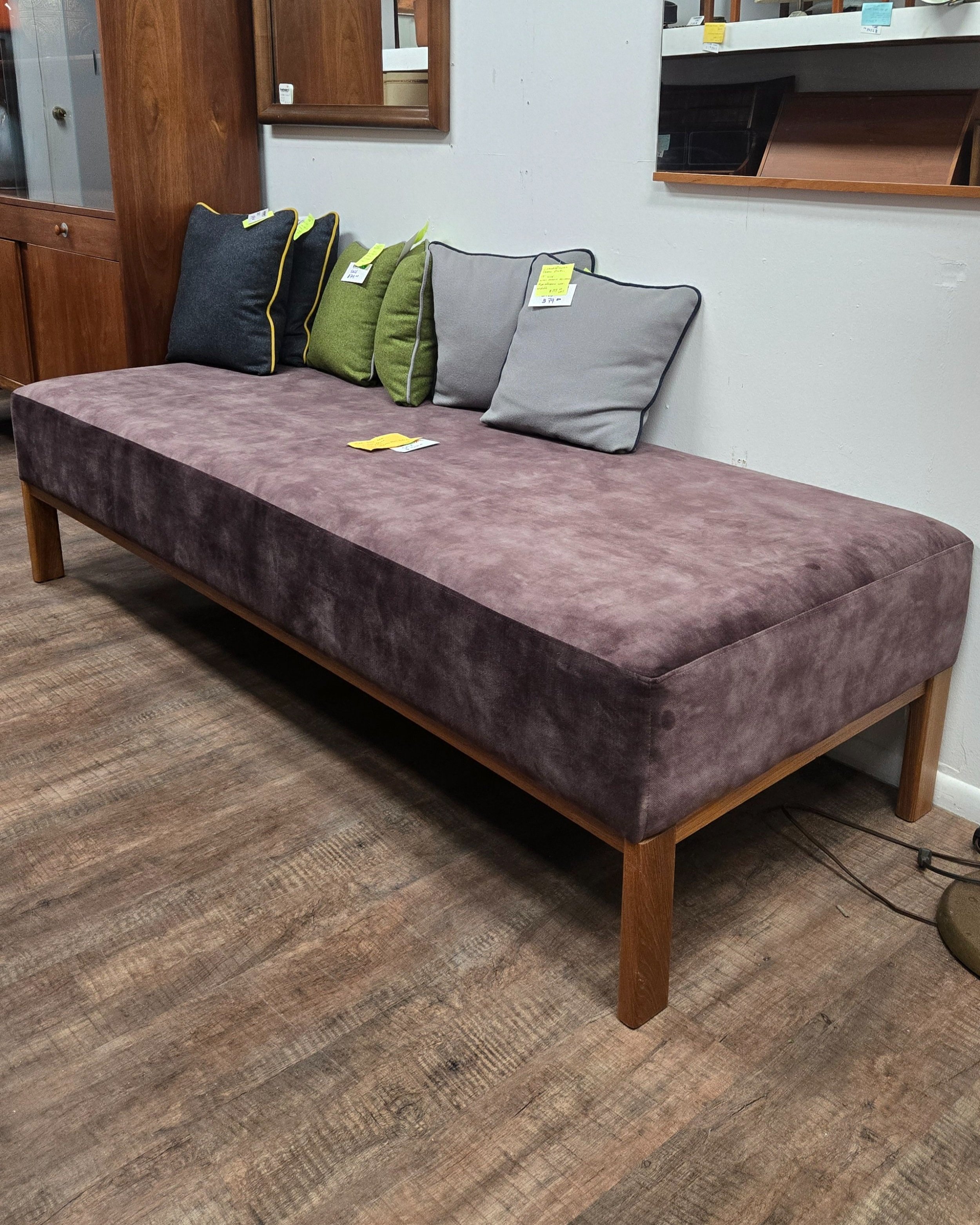 Teak framed day bed
