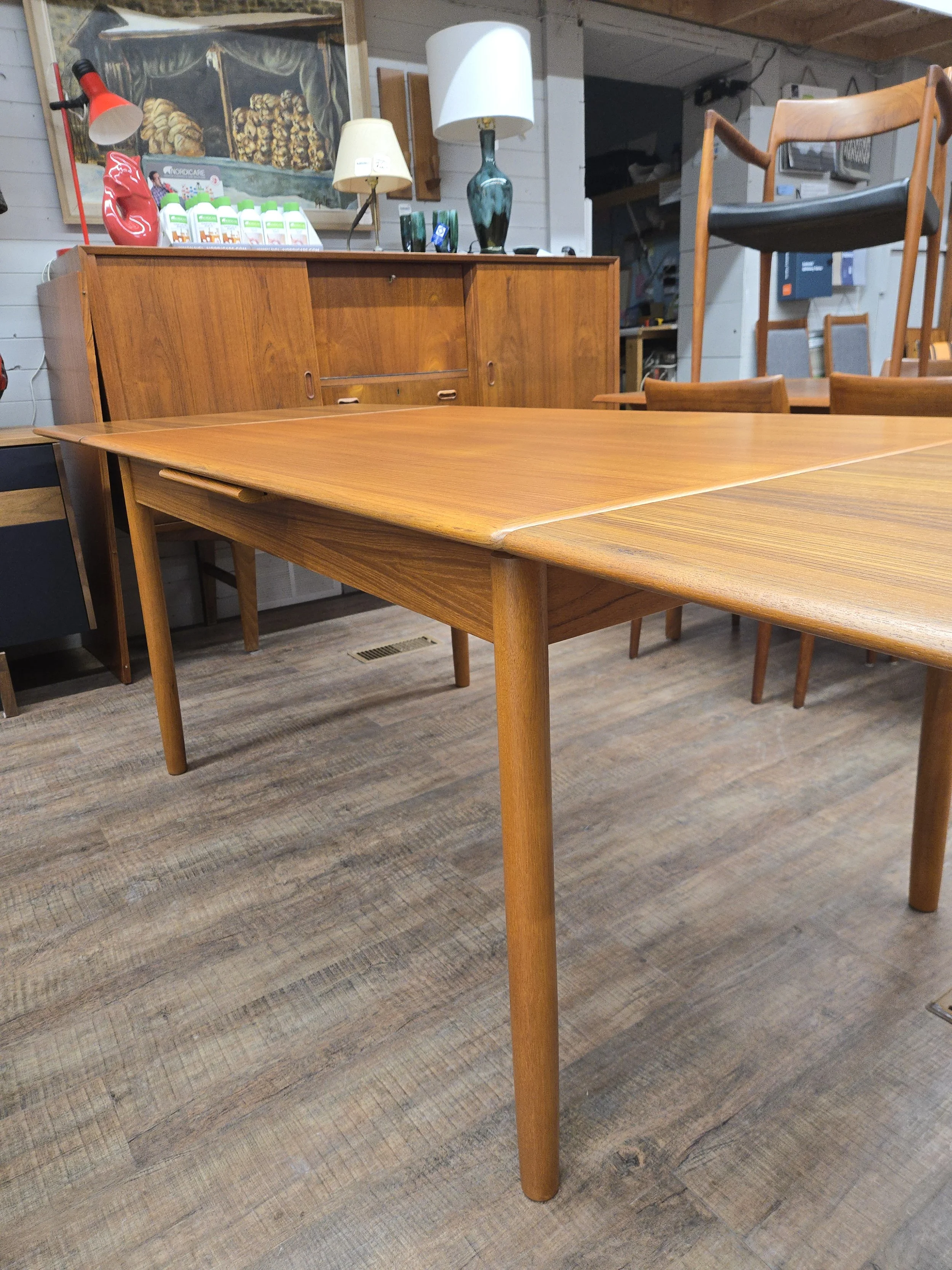Danish Teak Extension Table with Eco Finish