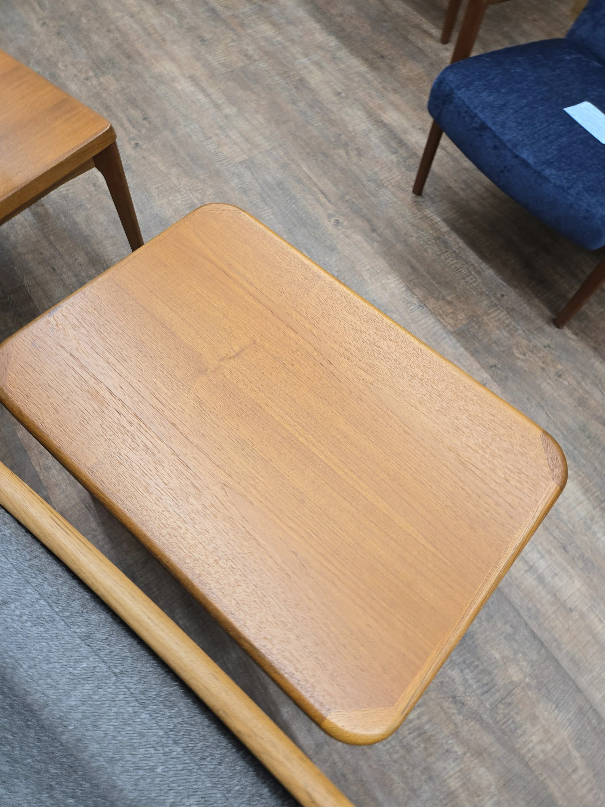 Vintage Teak End Table with Eco Finish