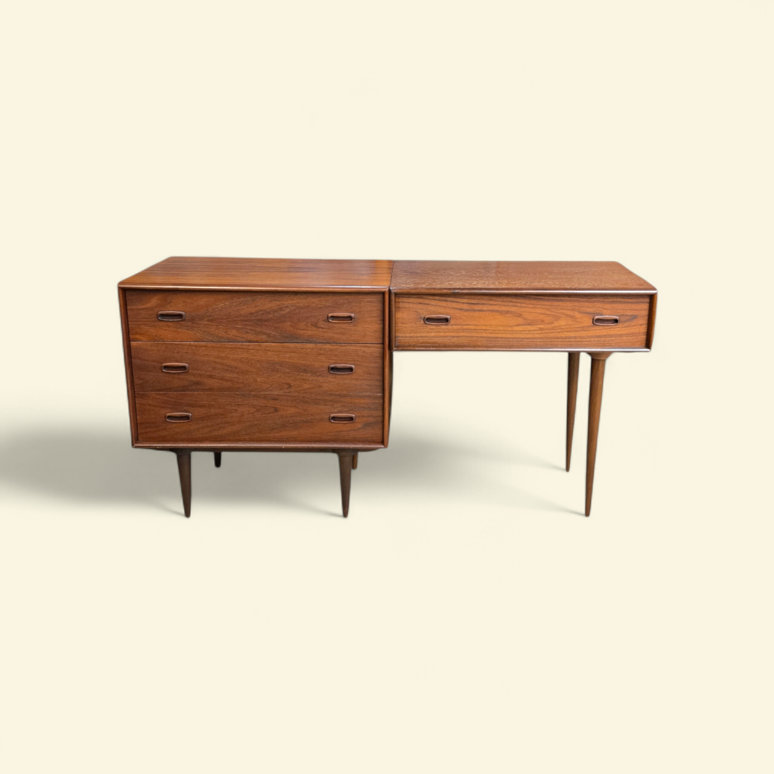 Mid-Century Modern Teak Vanity