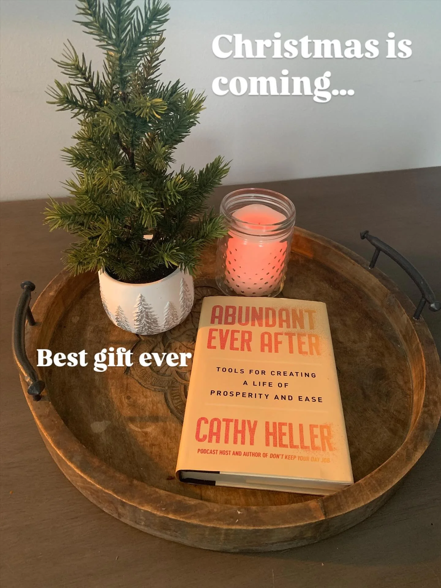 Christmas is coming and just in time &ldquo;Abundant Ever After&rdquo; comes out in paperback on November 11th. 

I&rsquo;ve read my hard copy 4 times over the past year and now I&rsquo;m excited to share it with some special people in my life this C