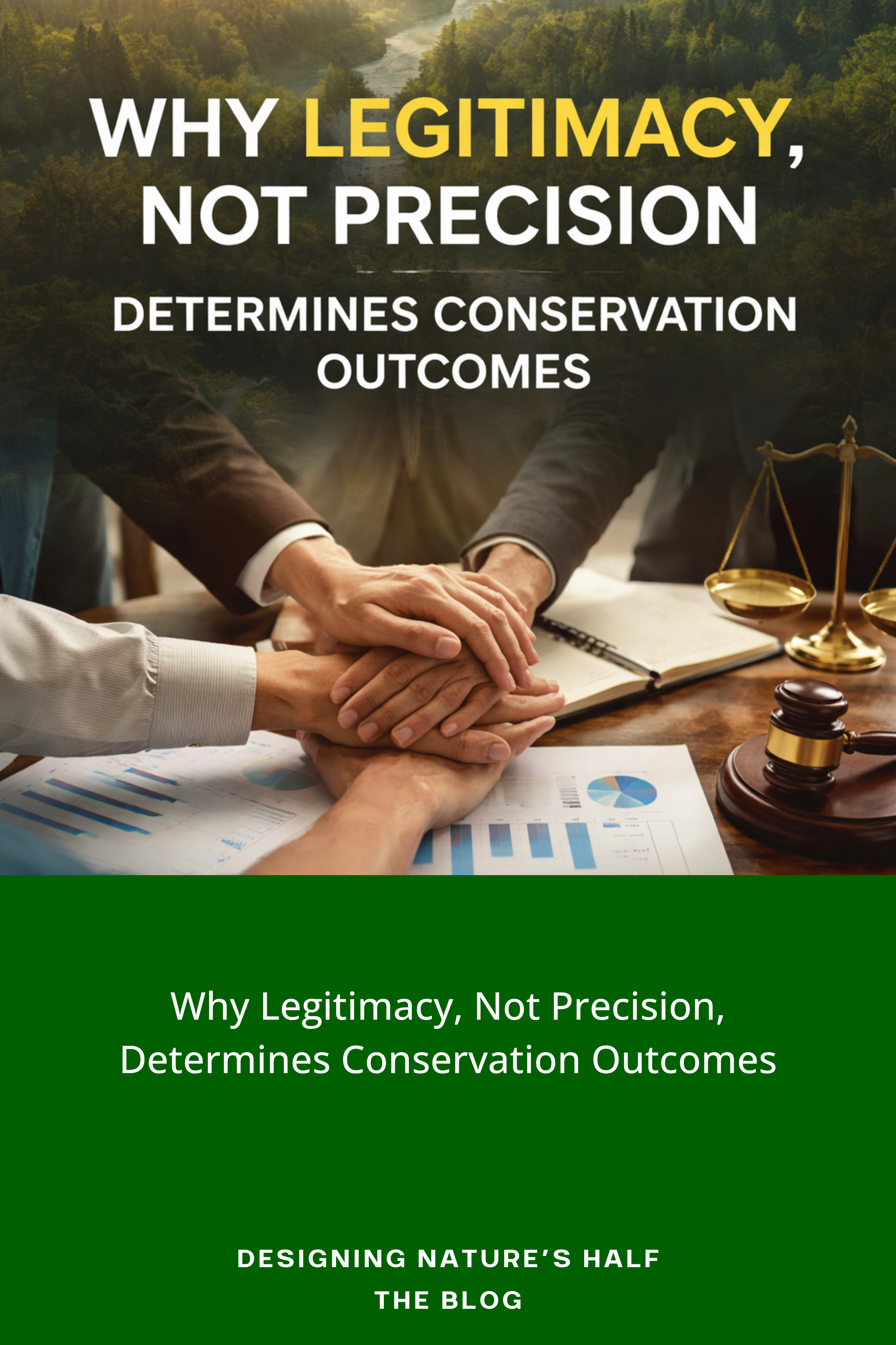 Why Legitimacy, Not Precision, Determines Conservation Outcomes
