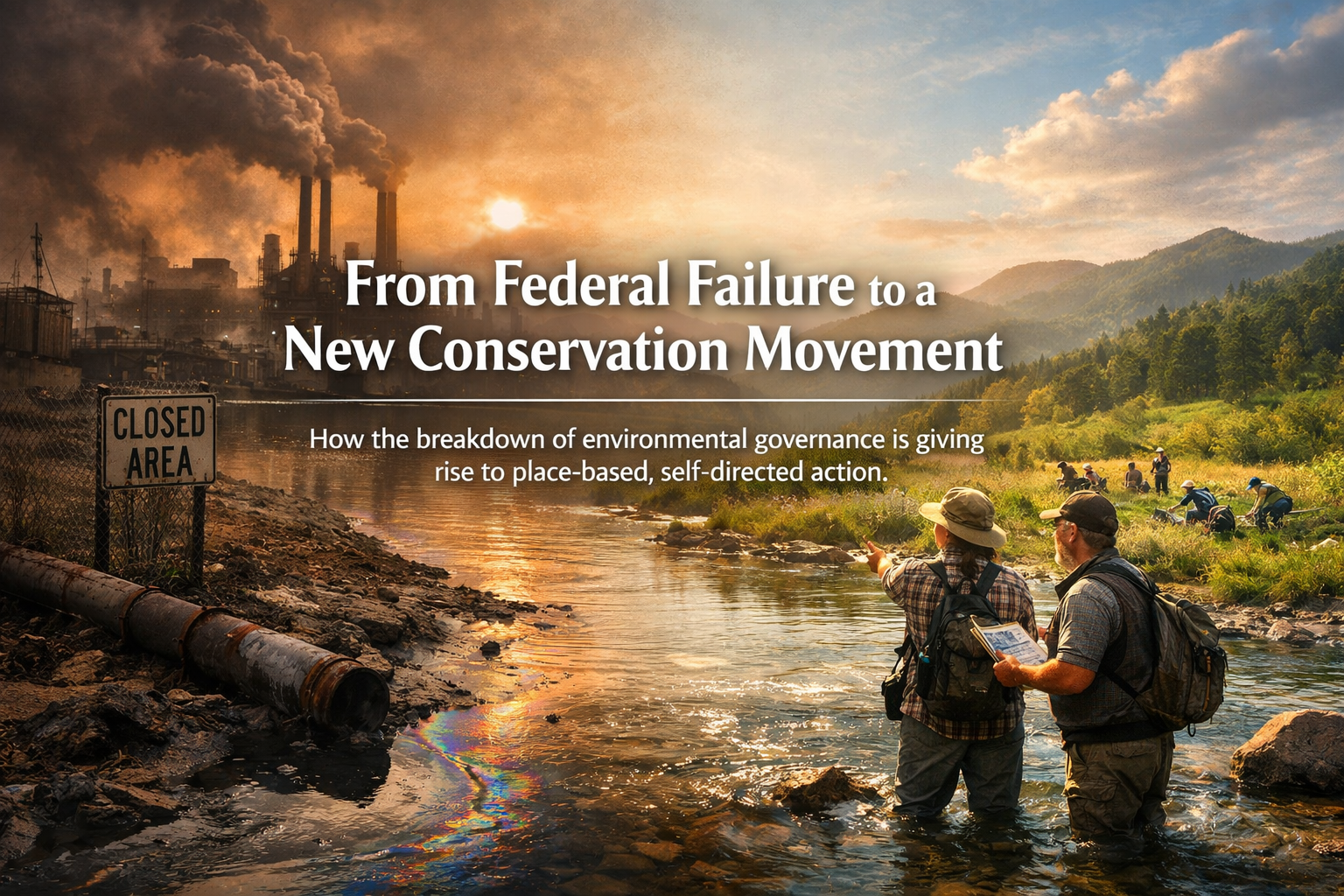 Earth Day Edition: From Federal Failure to a New Conservation Movement