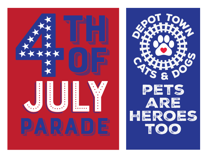 Ypsi 4th of July Parade Pets are Heroes Too