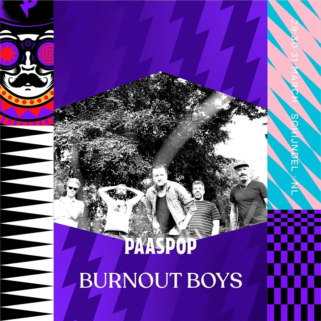 Mooi man!! We spelen op #paaspop #festival2024 #schijndel #burnoutboys #zinin