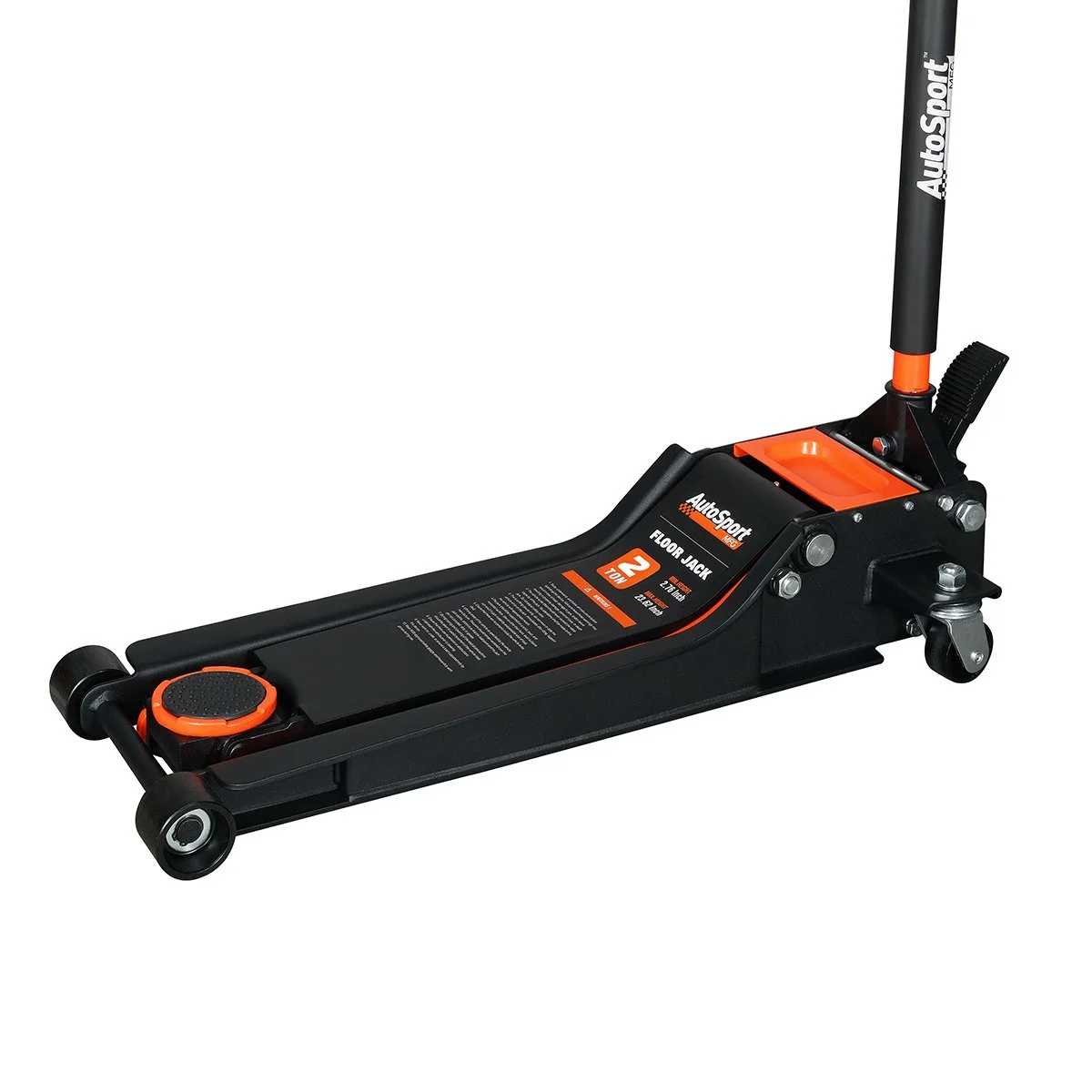 2 Ton Extra Low / Profile Extra Long Reach Floor Jack - ASM5601 ...