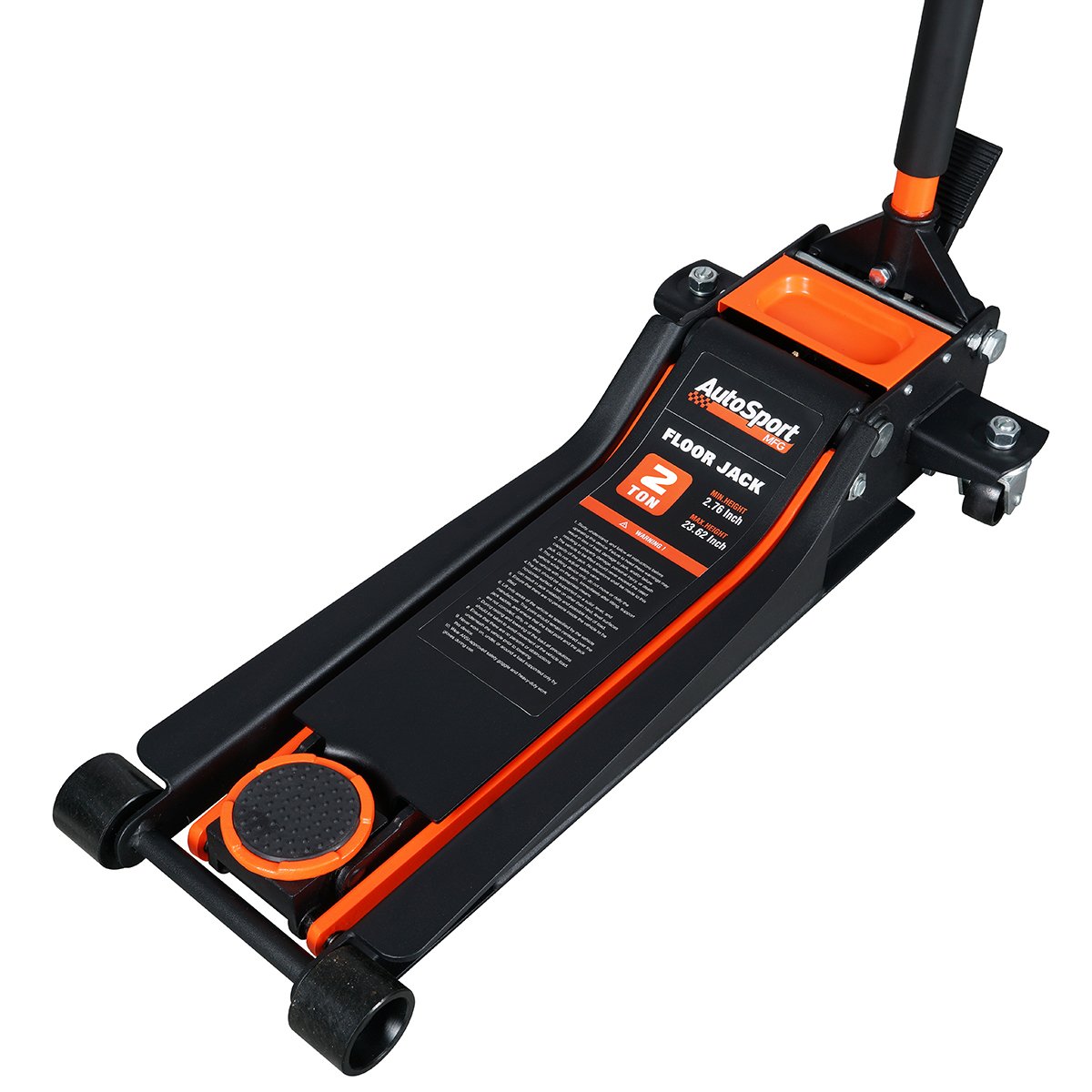 2 Ton Extra Low / Profile Extra Long Reach Floor Jack - ASM5601 ...