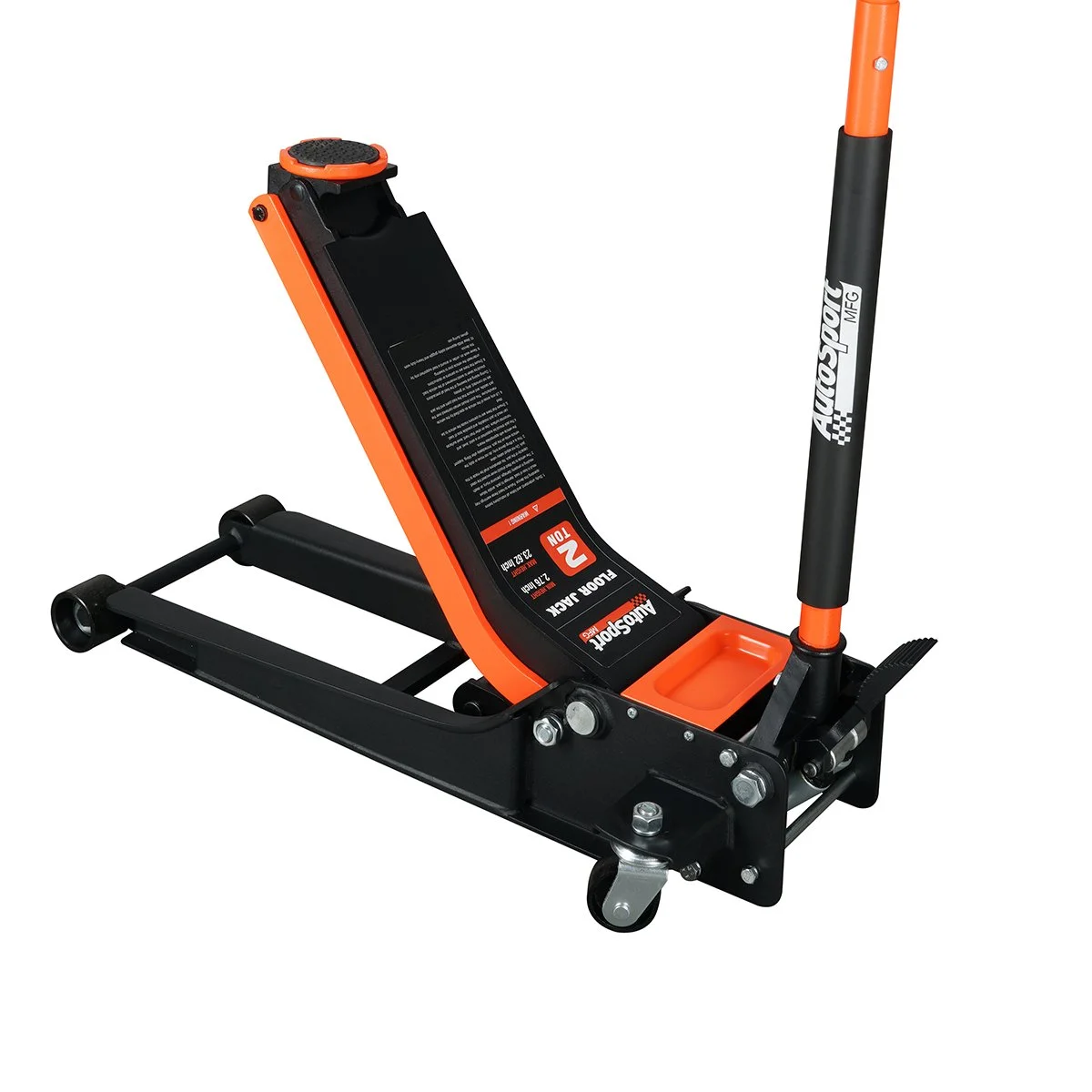 2 Ton Extra Low / Profile Extra Long Reach Floor Jack - ASM5601 ...