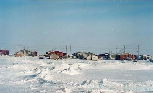 Daytime photo of the Nunavut community of Coral Harbour
