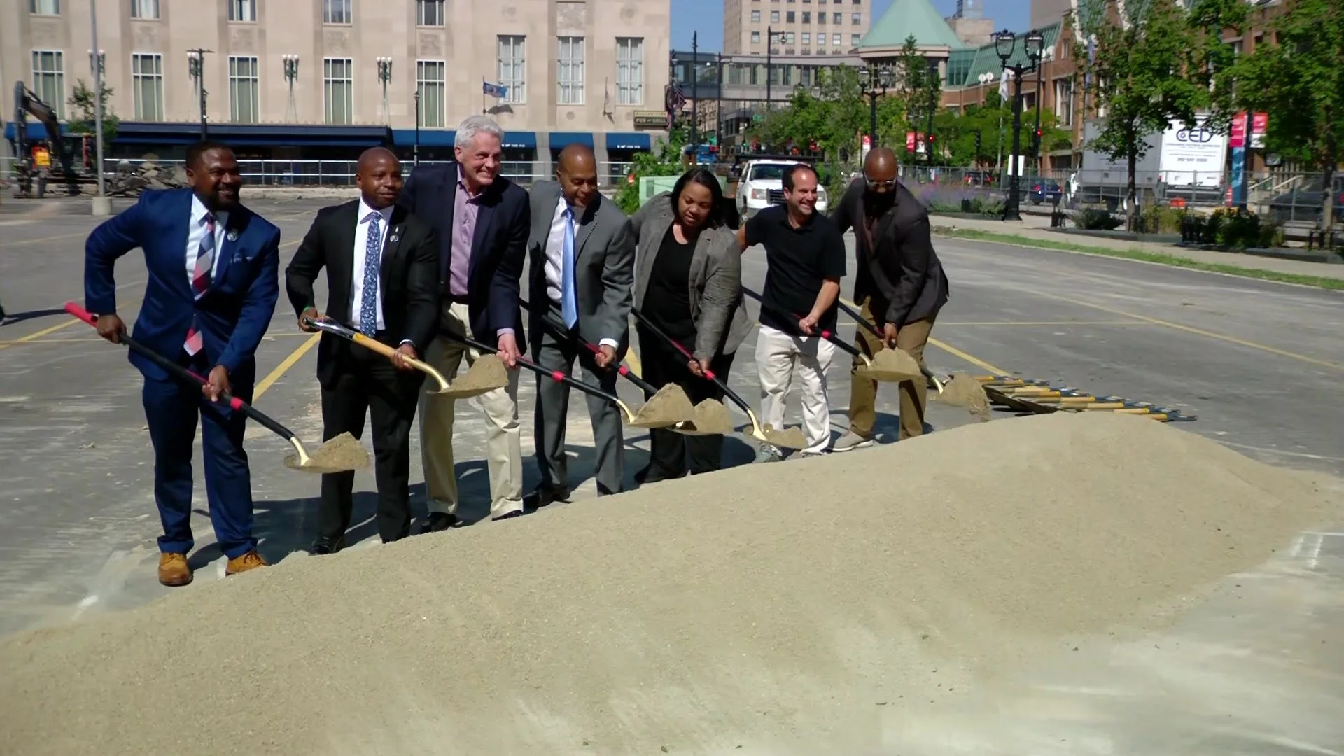 Vel Philips Plaza Groundbreaking