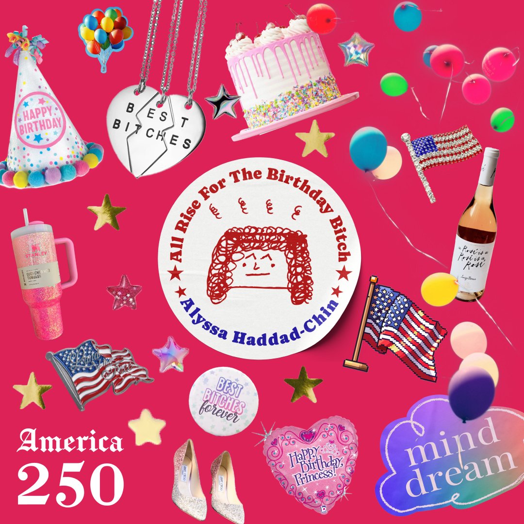 Out now! All Rise for the Birthday Bitch by Alyssa Haddad-Chin