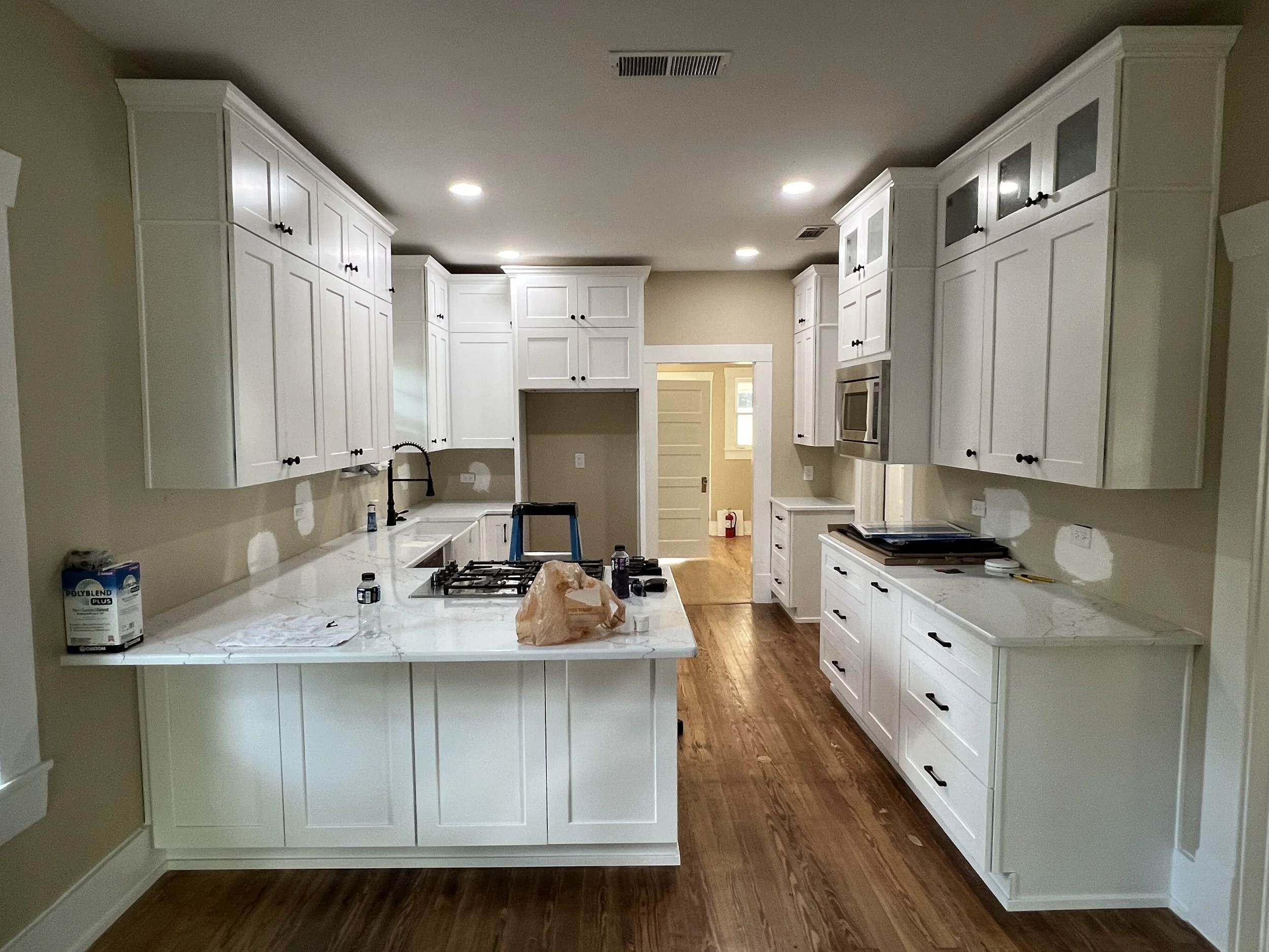 Traditional Transitional Kitchen Remodel by Quality Cabinets Countertop Floors & More project photo