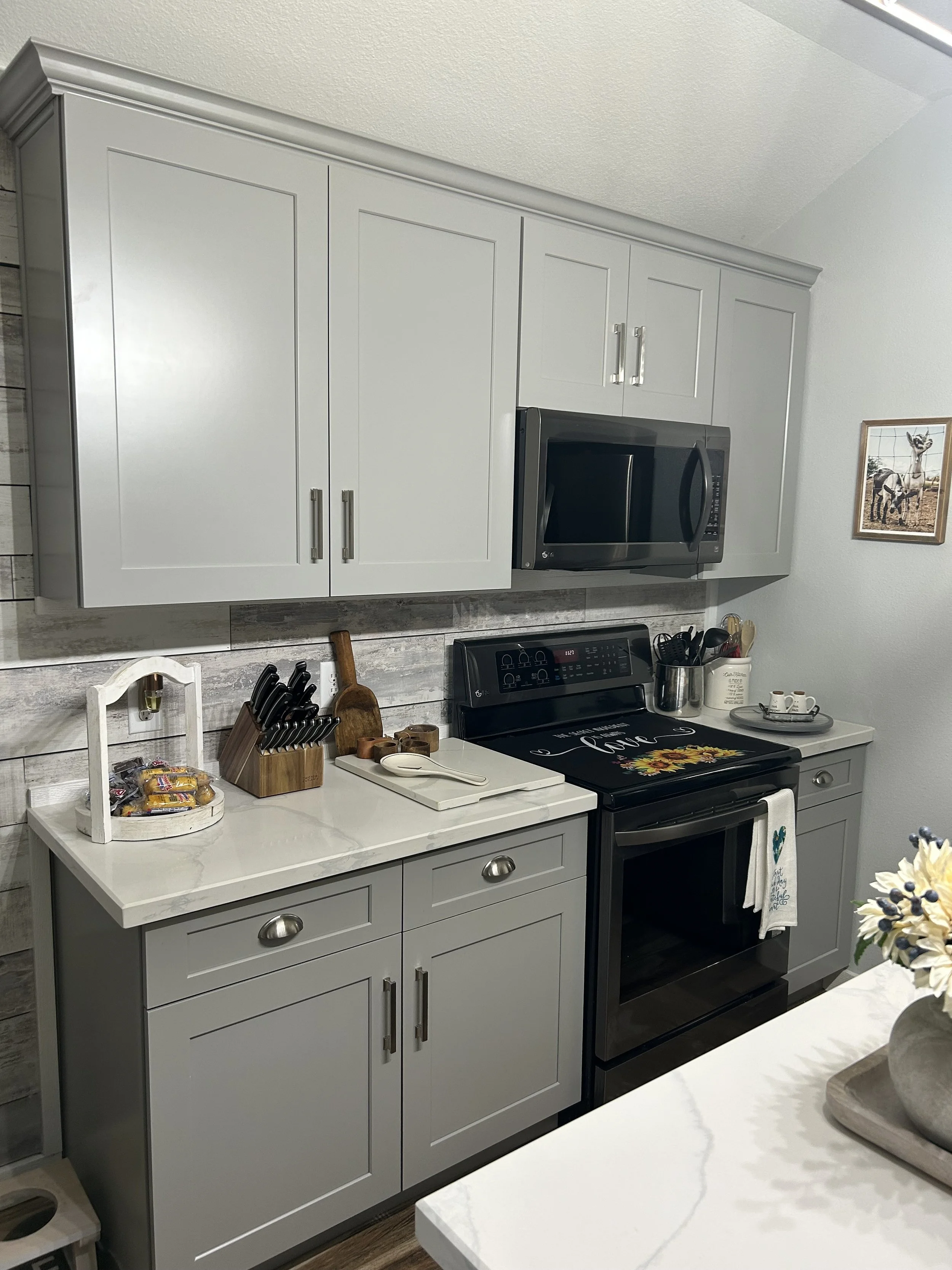 Modern Kitchen Remodel by Quality Cabinets Countertop Floors & More — Project 2 project photo 3