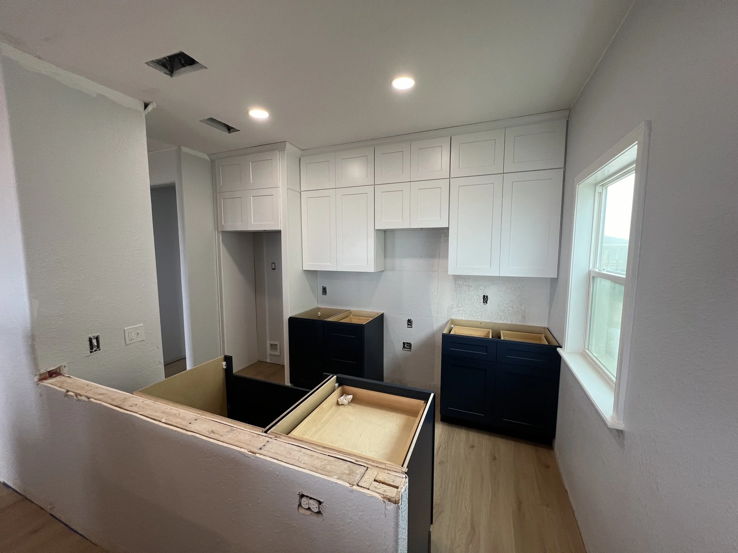 Contemporary Transitional Kitchen Remodel by Quality Cabinets Countertop Floors & More project photo