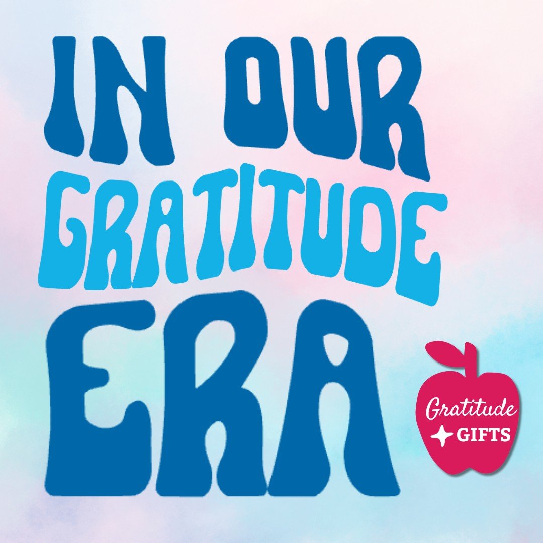 We've got a blank space on our thank you cards, so write a teacher's name! Let us help you thank all the amazing @hopkinsschools teachers and staff in your life. Gratitude Gifts never go out of style. And they are on sale Monday!