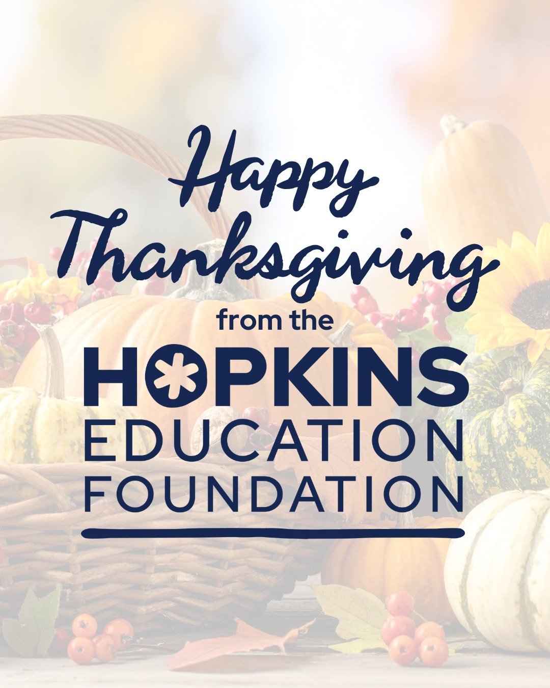 Have a wonderful Thanksgiving! 🦃 💙