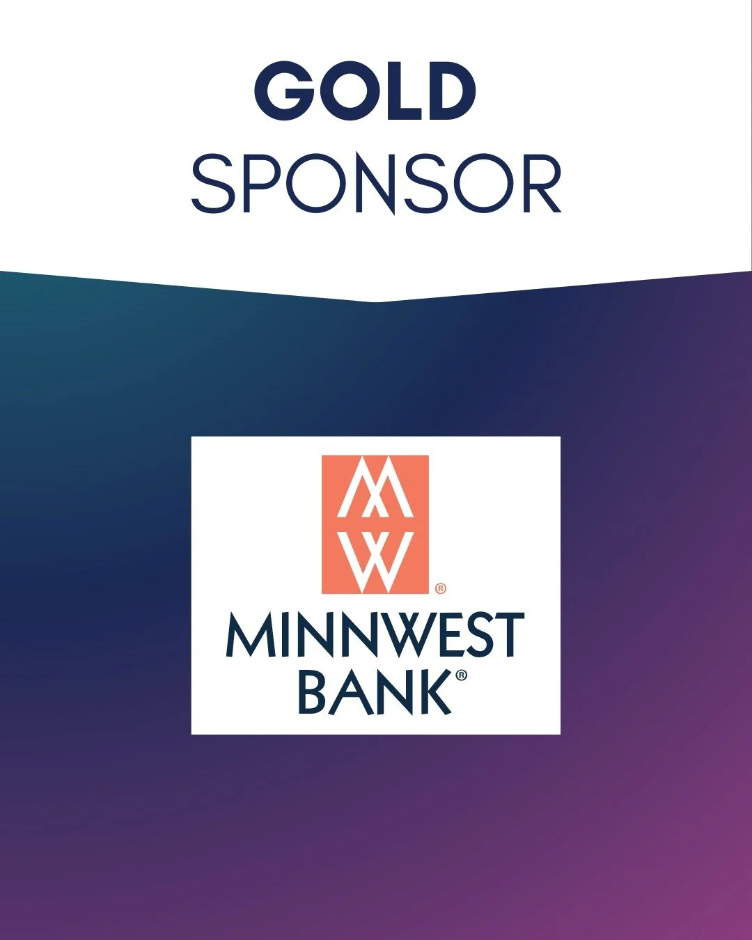 Thank you to our Royal Bash gold sponsors. We appreciate your support Minnwest Bank, Forsgren Fisher McCalmont DeMarea Tysver LLP, @sitelogiq__ , Amy &amp; Charles Roberts, Muriel Bartleme &amp; @bkreske, Cathy &amp; Dale Feste, and Mary Dee &amp; Ge