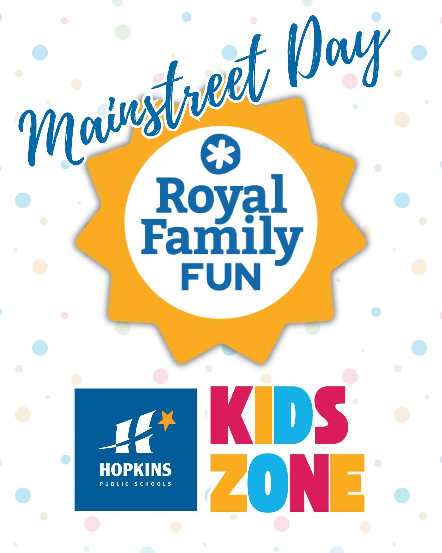 Missing Royal Family Fun Day this year? 🦁💙 Together with @hopkinsschools, we are excited to have the Royal Family Fun Zone at this year's @mainstreetdayhopkins! This Saturday, you'll find activities and games for kids thanks to HEF, the district, @