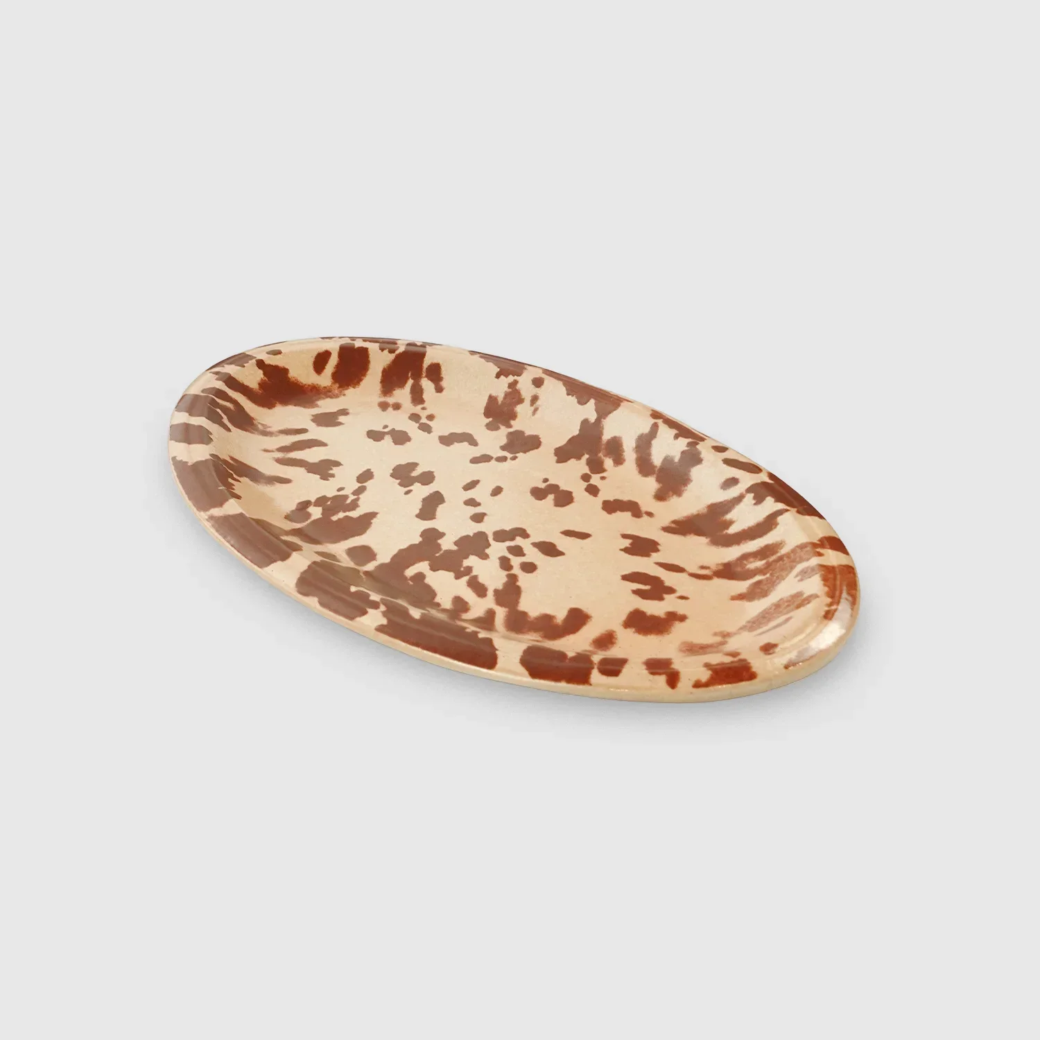 Oval Platter in Print