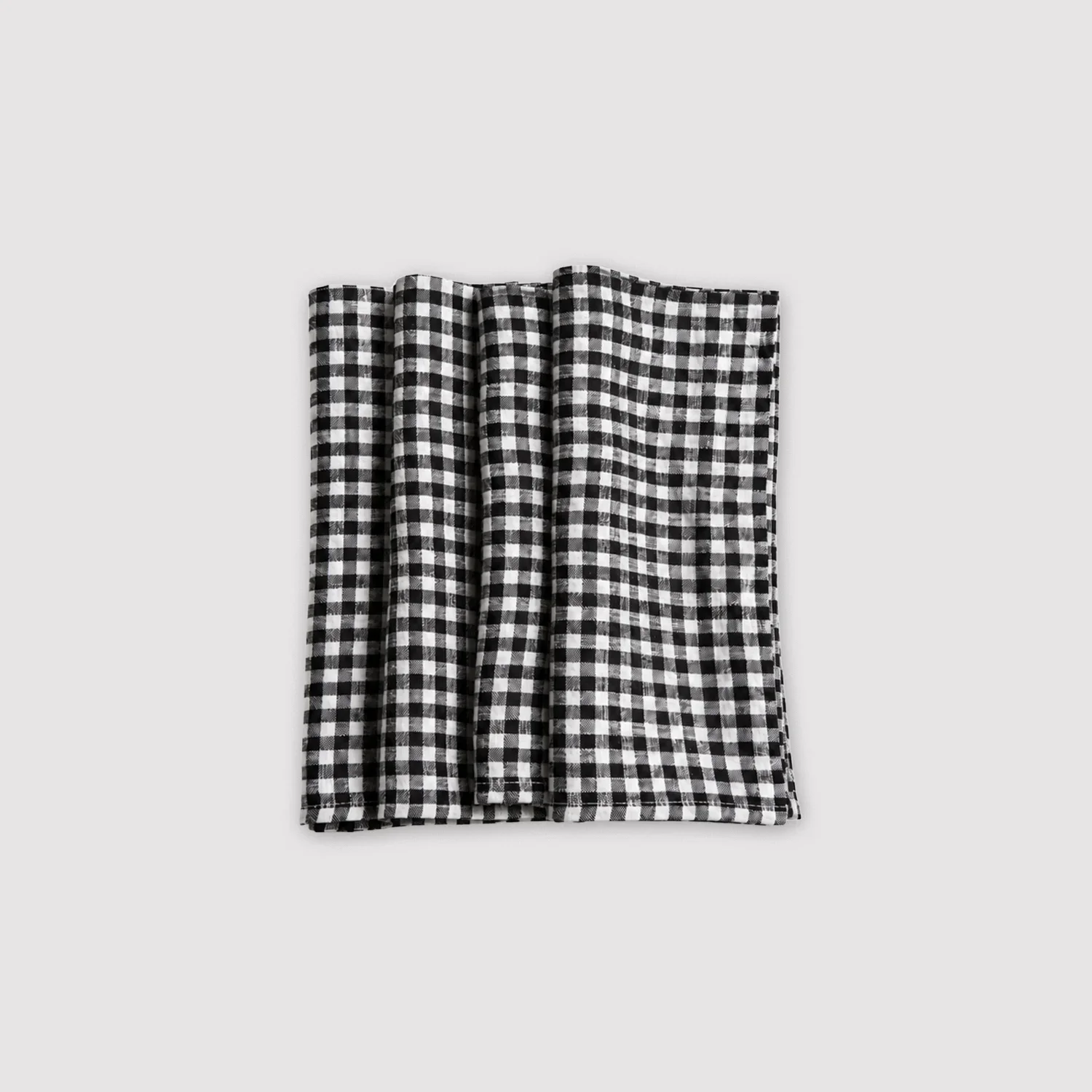 Gingham Linen Napkin Set