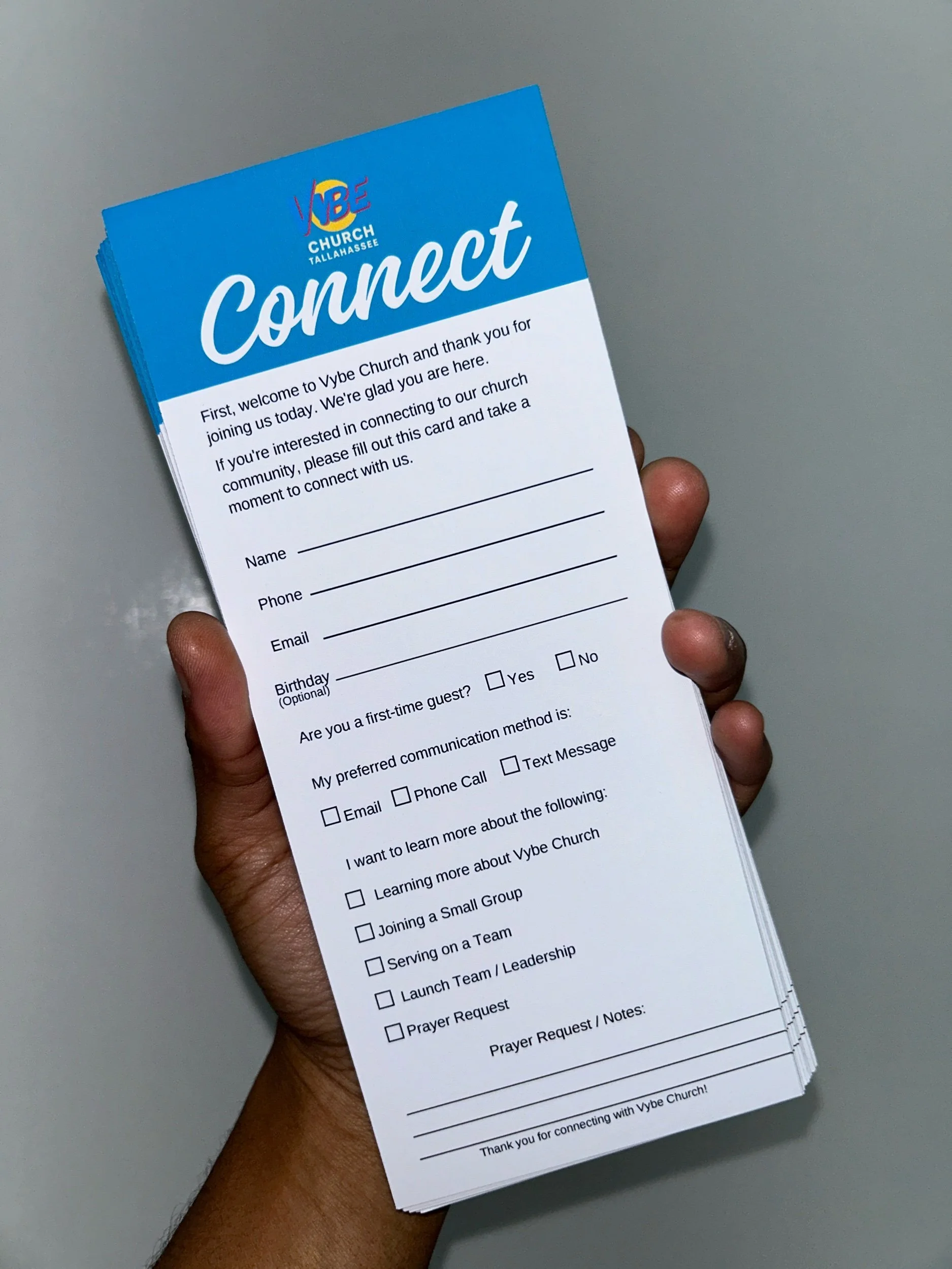 Rack Cards