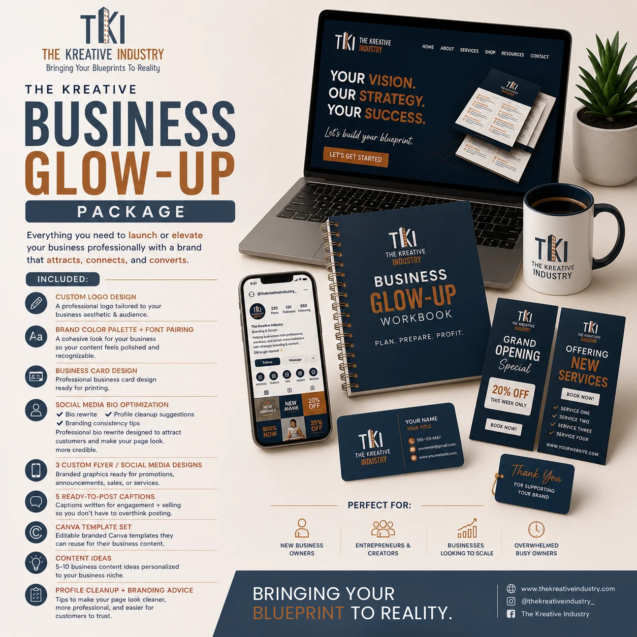 The Kreative Business Glow-Up