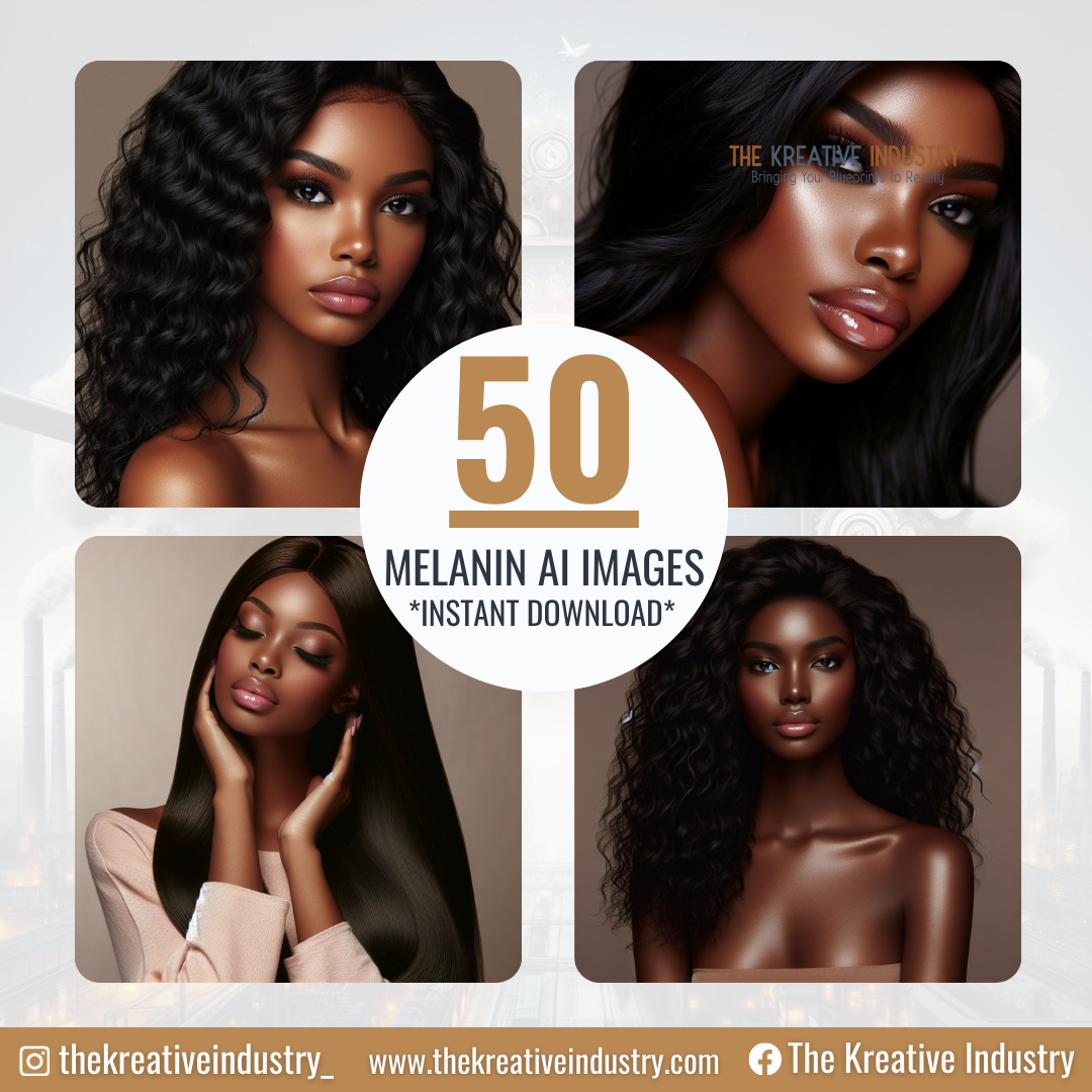 50 Melanin AI Images