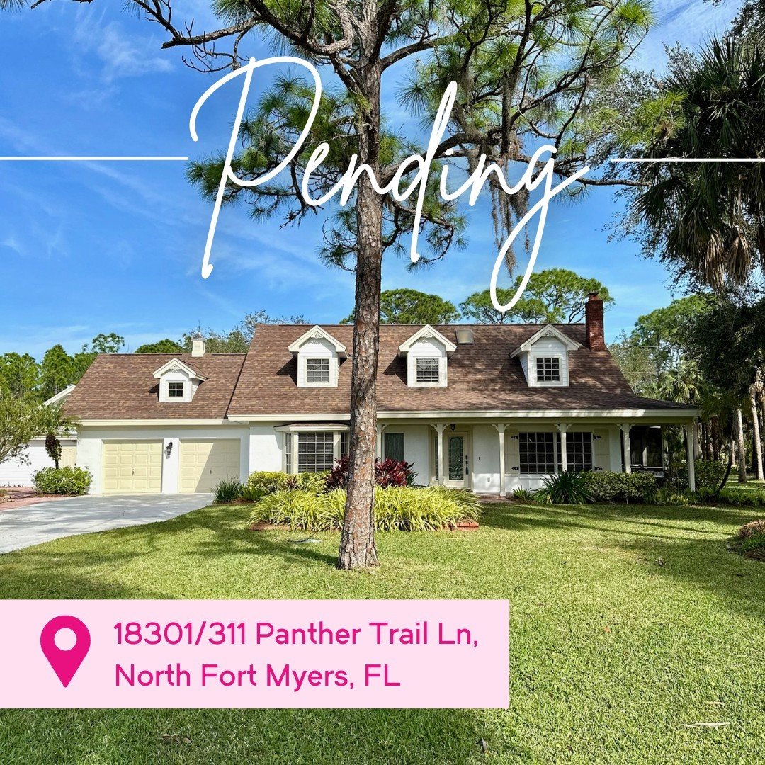 PENDING: This Hallmark Home listing has found its match! 🤩💖 

📍18301/311 Panther Trail Ln, North Fort Myers, Florida 33917

A few highlights:
5 bedrooms
3 bathrooms
4,158 sqft

This compound offers a custom newly remodeled single family home, darl