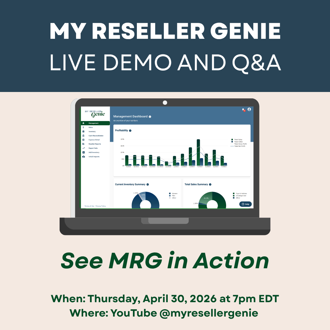MRG Live Demo Live Demo and Q&A - April 30, 2026 @7pm EDT